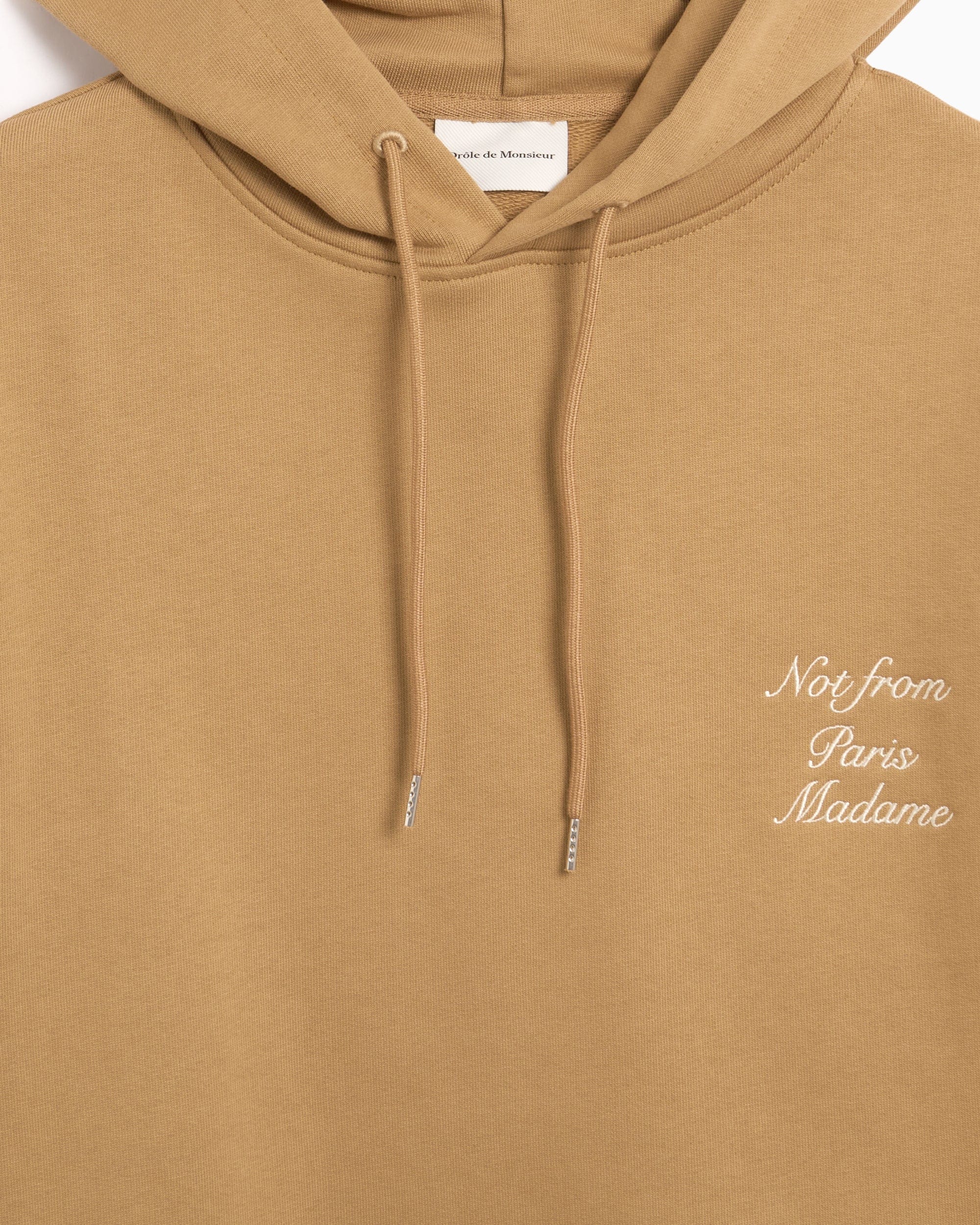 Drôle de Monsieur Sudadera con capucha Drôle de Monsieur Slogan Calligraphy Men's Hoodie para hombre