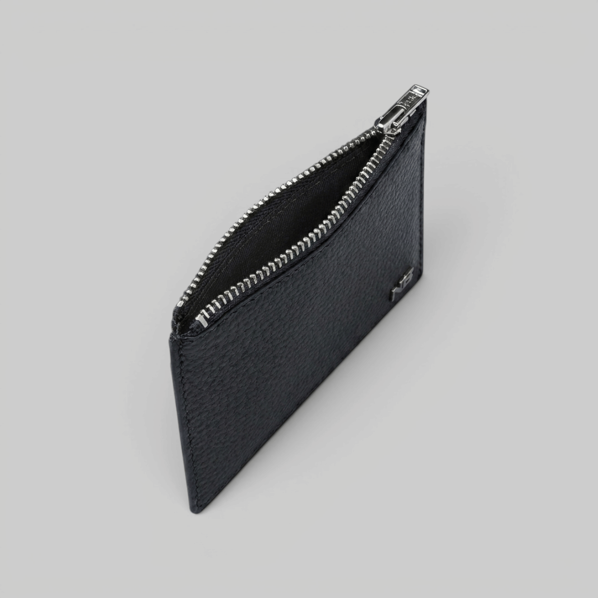Neighborhood Leather Card Case - Black
