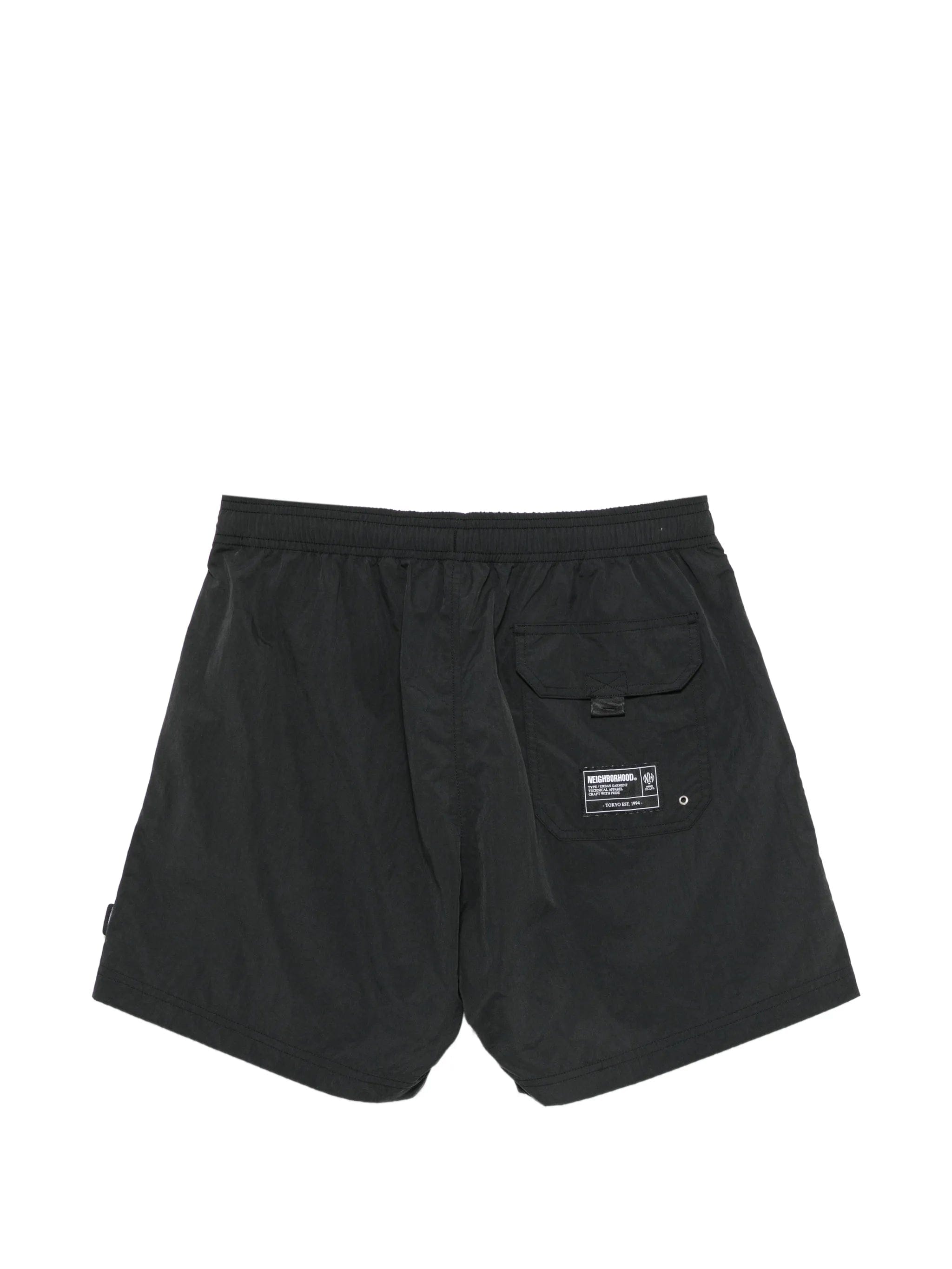 Neighborhood logo - print swim shorts