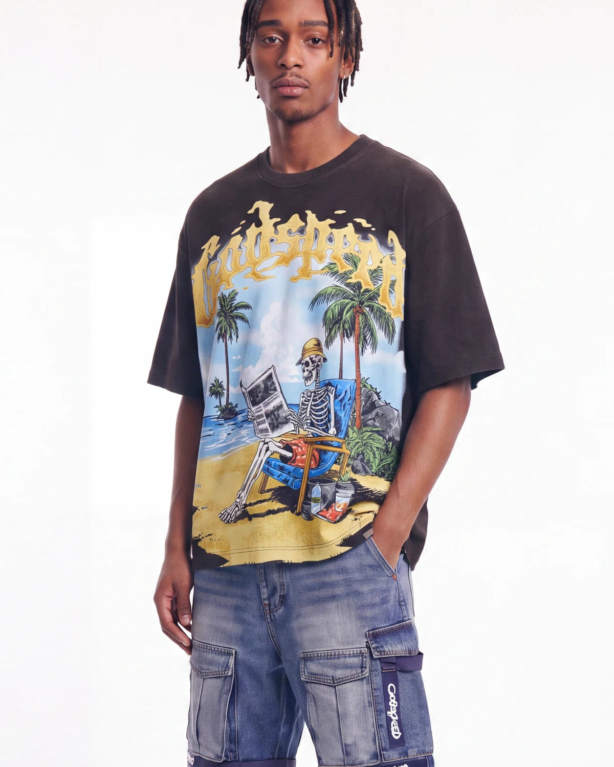 Godspeed Skeleton Beach II NG T-Shirt Black