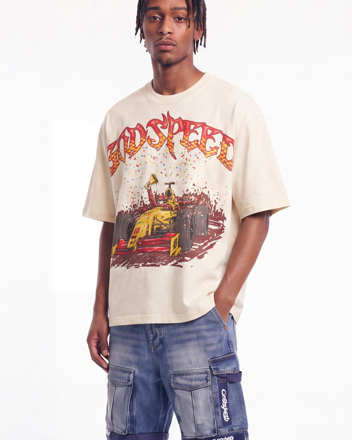 Godspeed F1 Dreams T-Shirt NG Bone