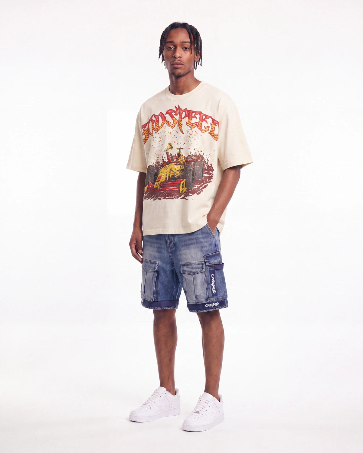 Godspeed F1 Dreams T-Shirt NG Bone