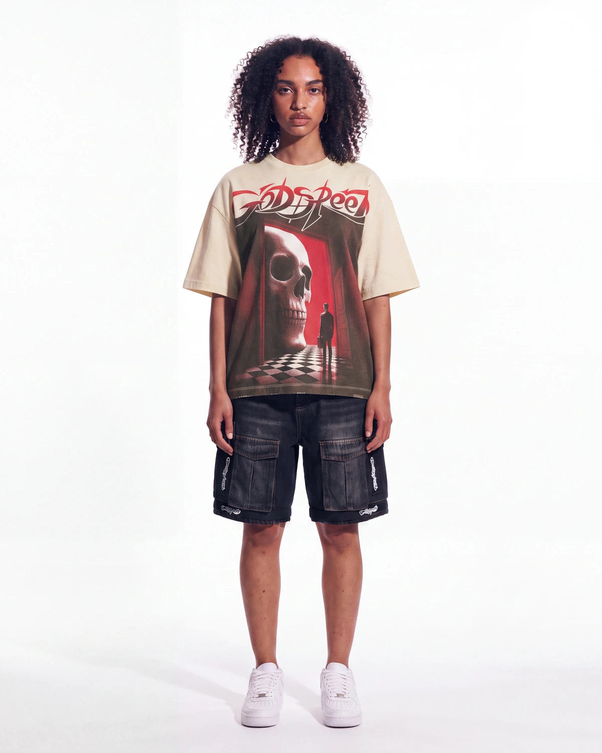 Godspeed Fate's Doorstep T-Shirt Bone