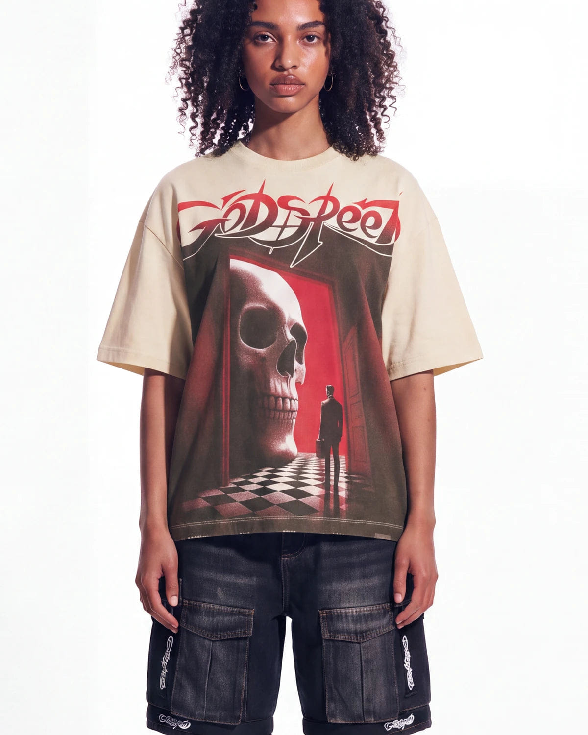 Godspeed Fate's Doorstep T-Shirt Bone