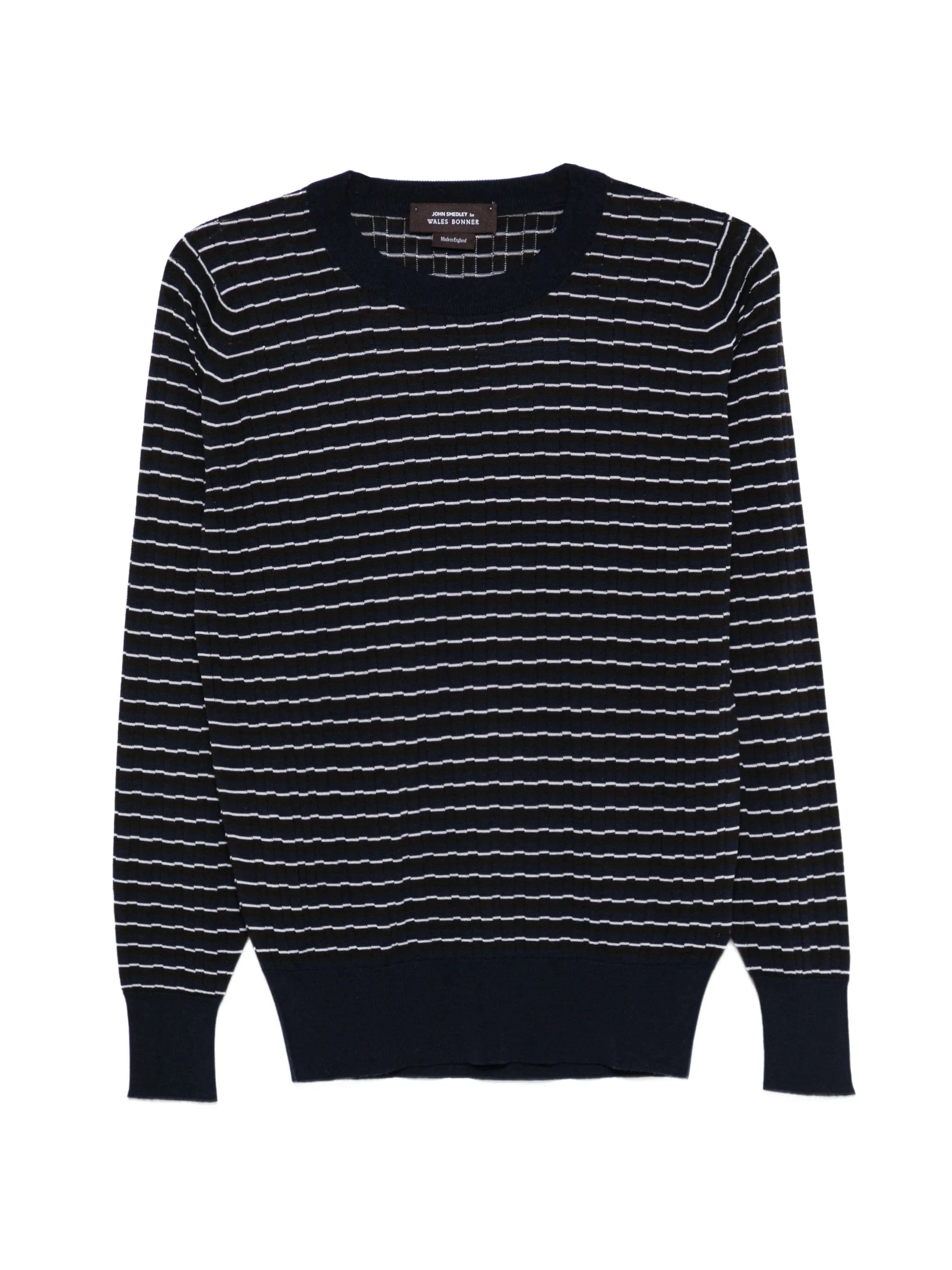 Wales Bonner x John Smedley striped T - shirt