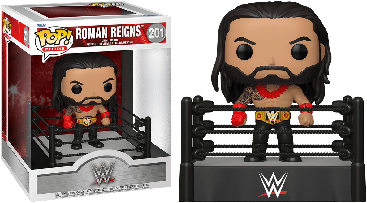 Funko WWE - Roman Reigns in Ring Pop! Deluxe