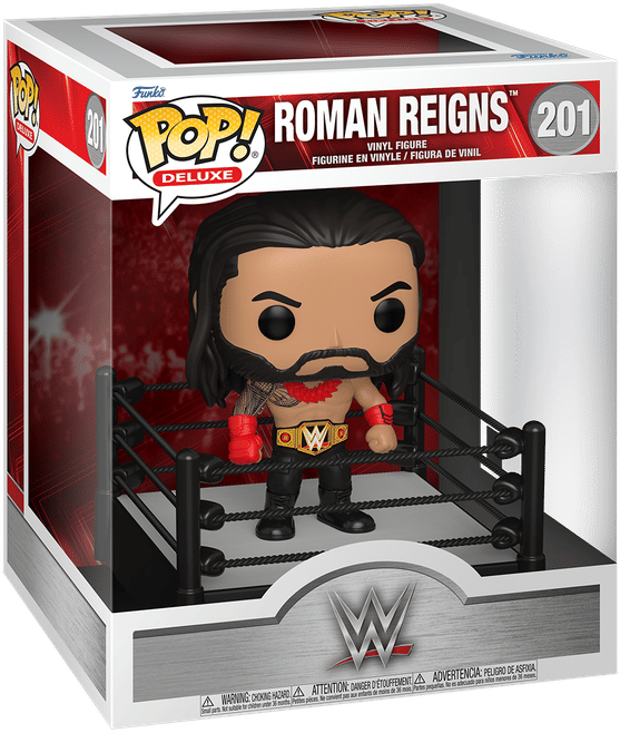 Funko WWE - Roman Reigns in Ring Pop! Deluxe