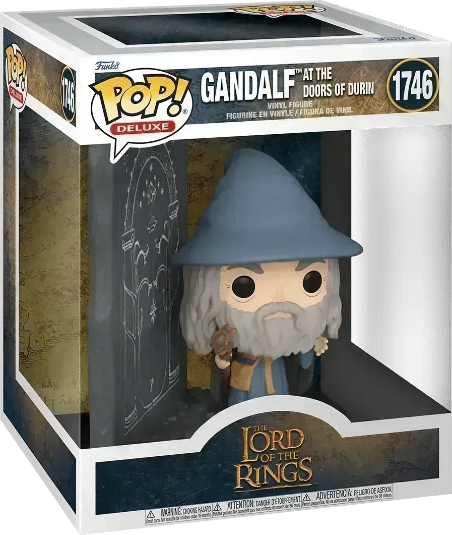 Funko The Lord of the Rings - Gandalf at the Doors of Durin Pop! Deluxe