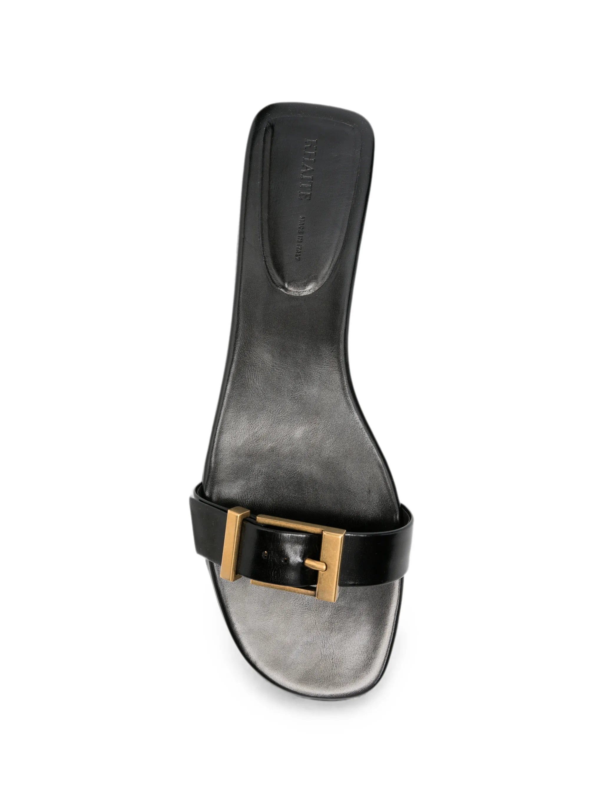 Khaite Manhattan buckled - strap flat sandals