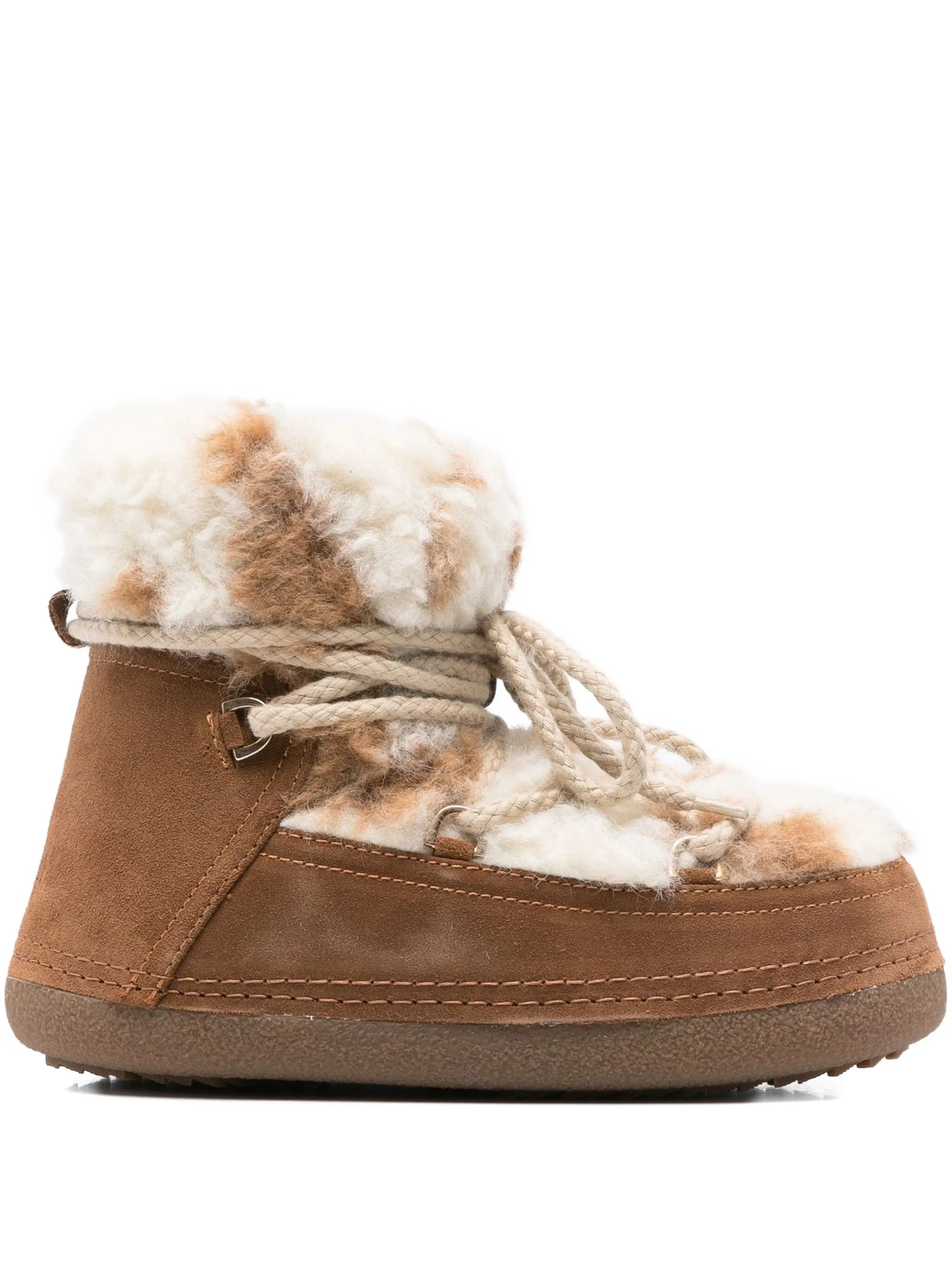 Inuikii Teddy lace - up ankle boots