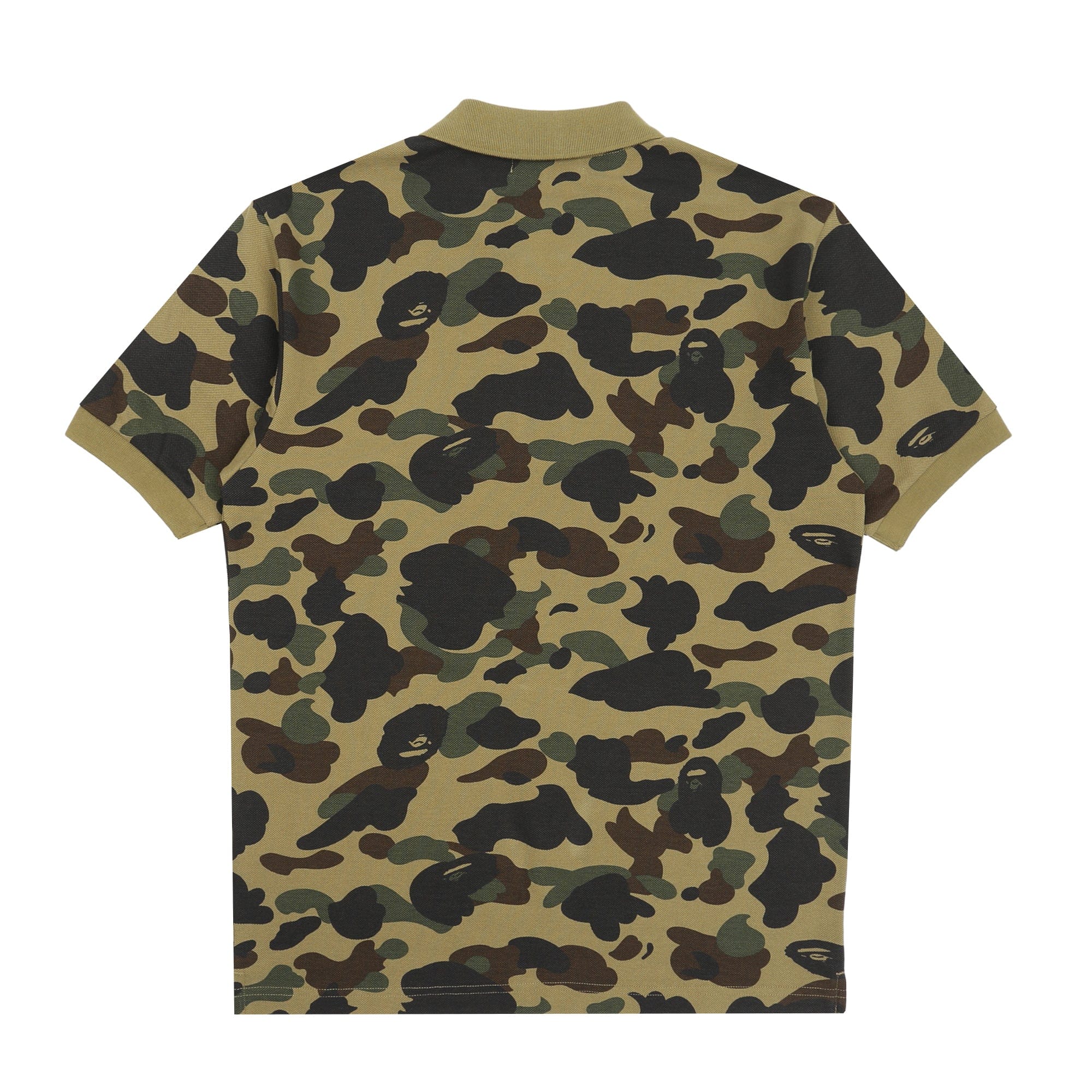 A Bathing Ape 1st Camo One Point Polo Shirt - Green