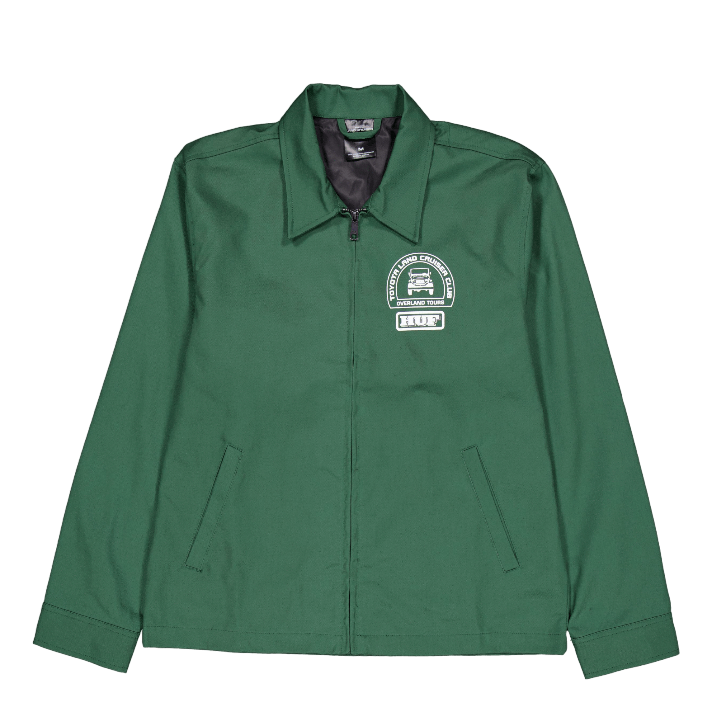 HUF Parts & Service Jacket Forest Green