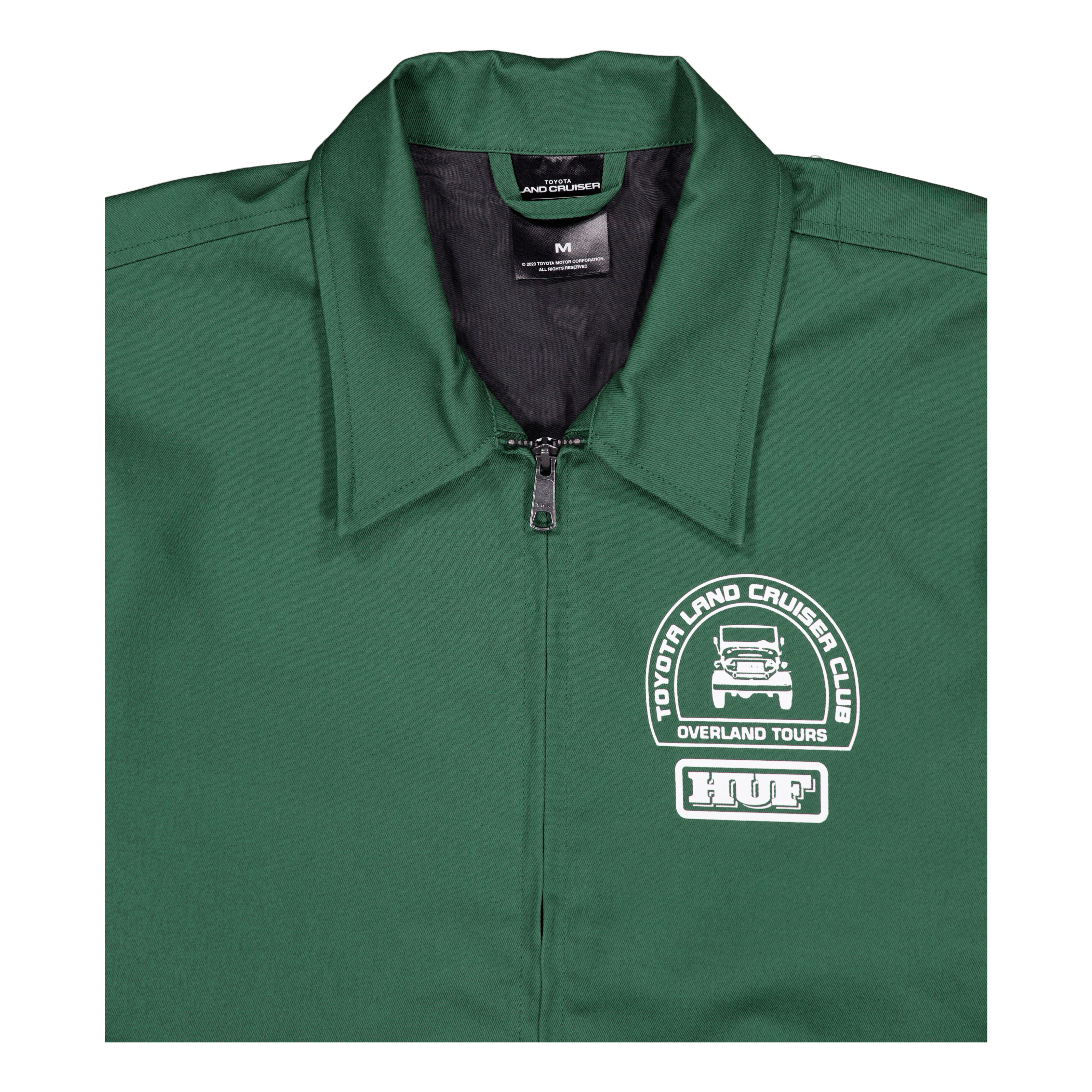HUF Parts & Service Jacket Forest Green