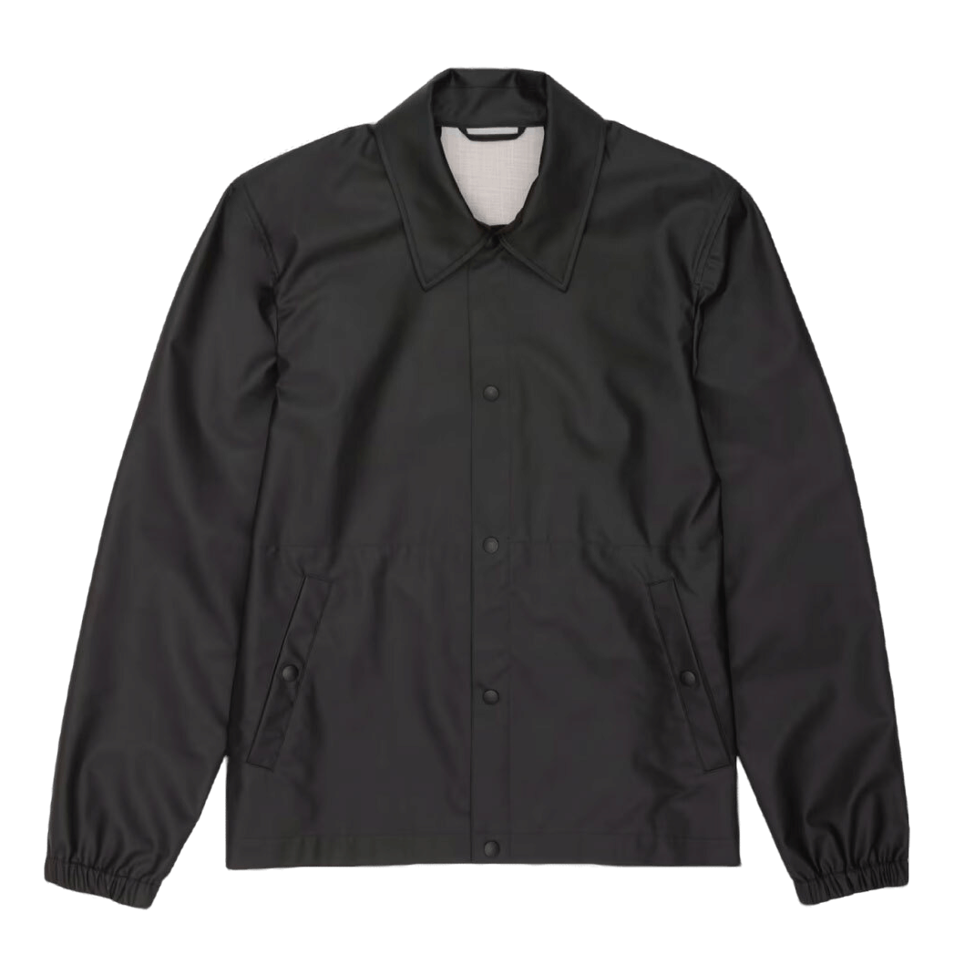 Helmut Lang Stadium Jacket.lamin Black