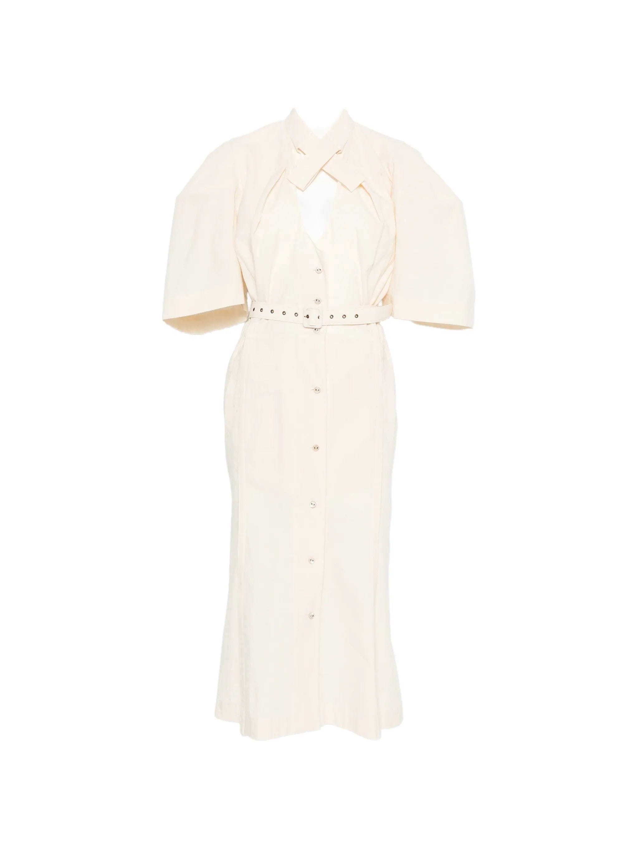 Vivienne Westwood belted loop midi dress
