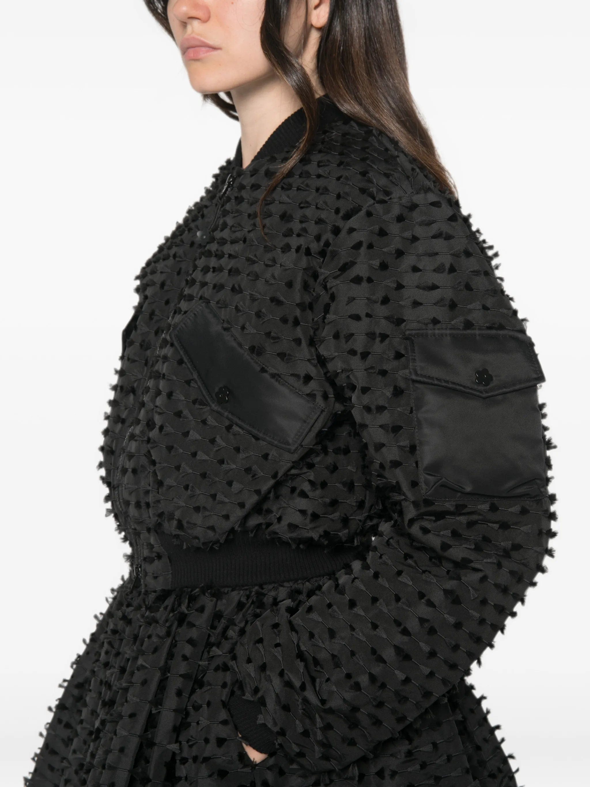Cecilie Bahnsen fil - coupé flared - hem jacket