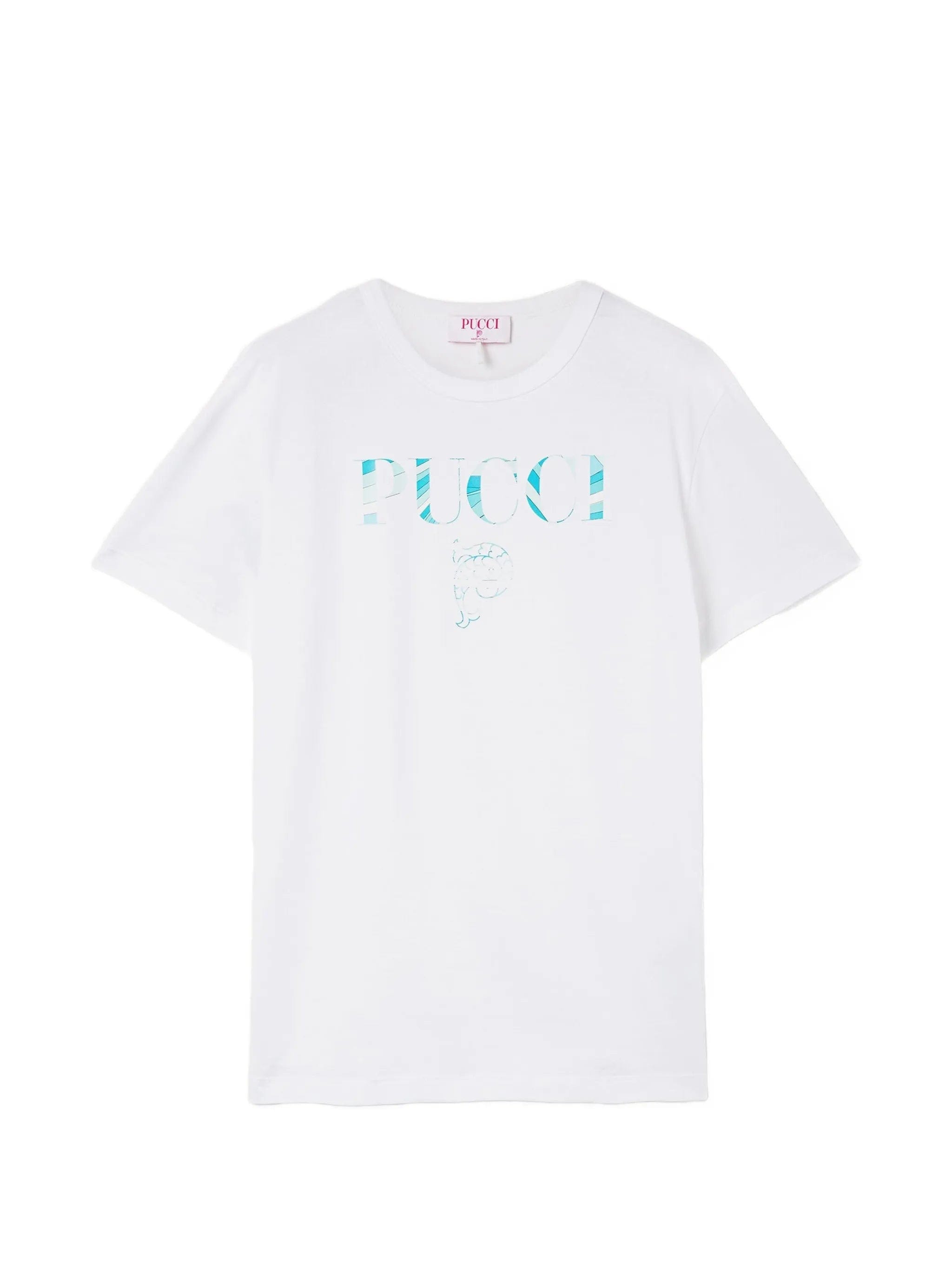 PUCCI cotton T - shirt with Pucci logo