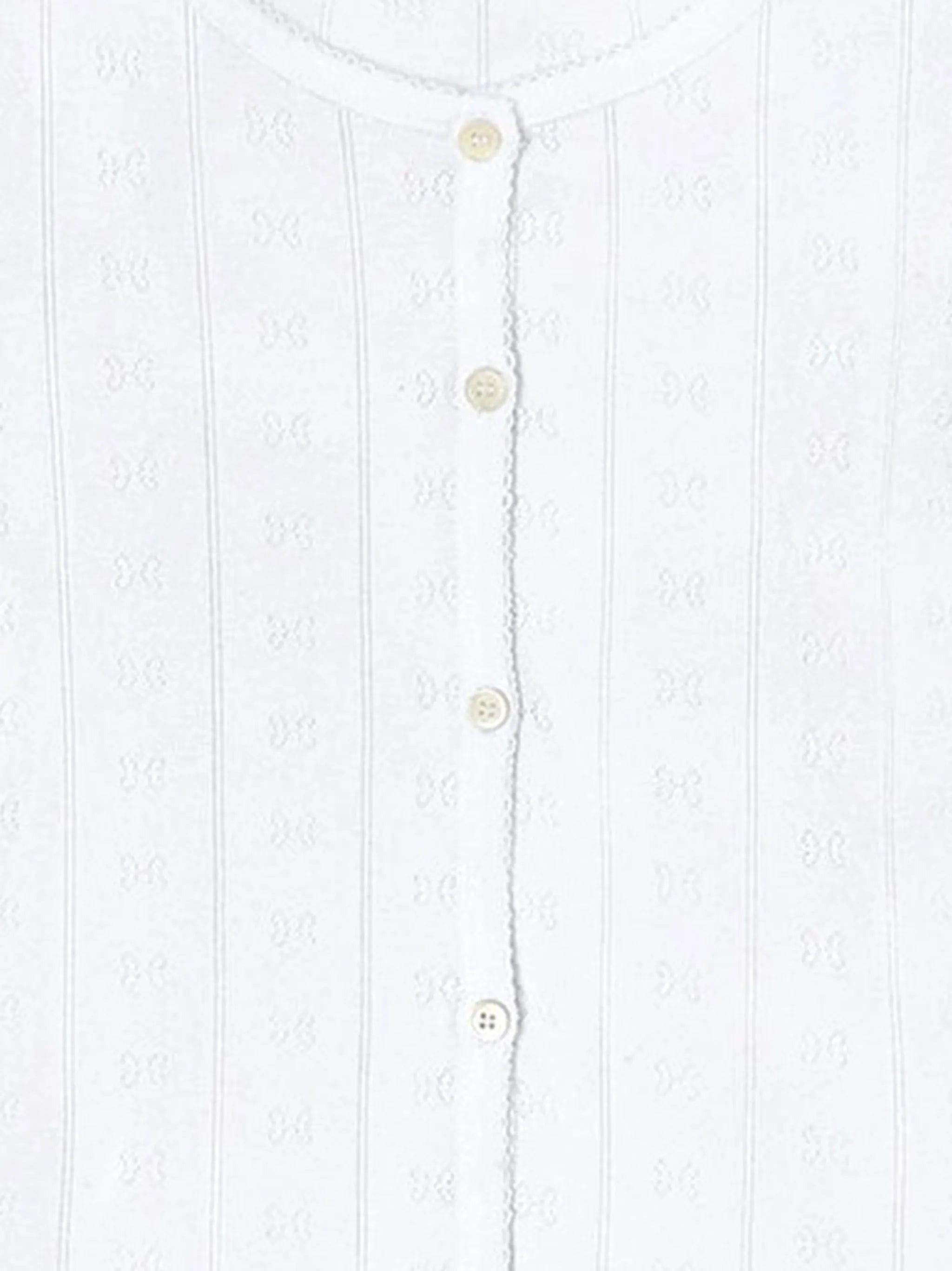 GANNI pointelle - knit cardigan