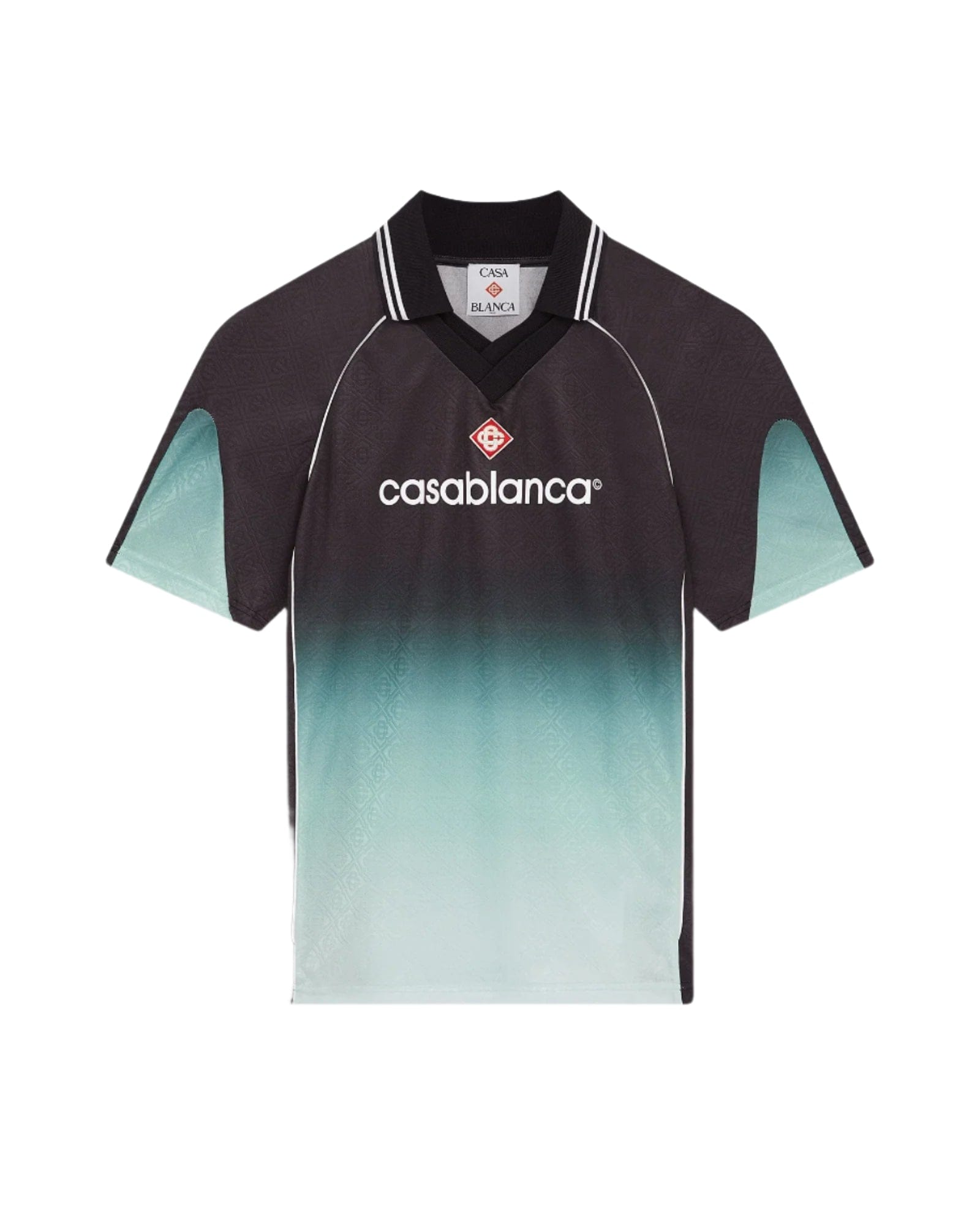 Casablanca Jacquard Monogram Football Top Gradient