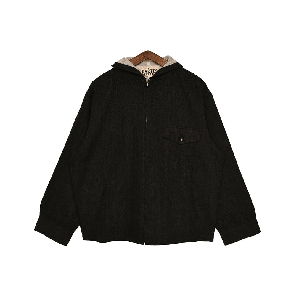 Kartik Research Zip Hoodie - Charcoal