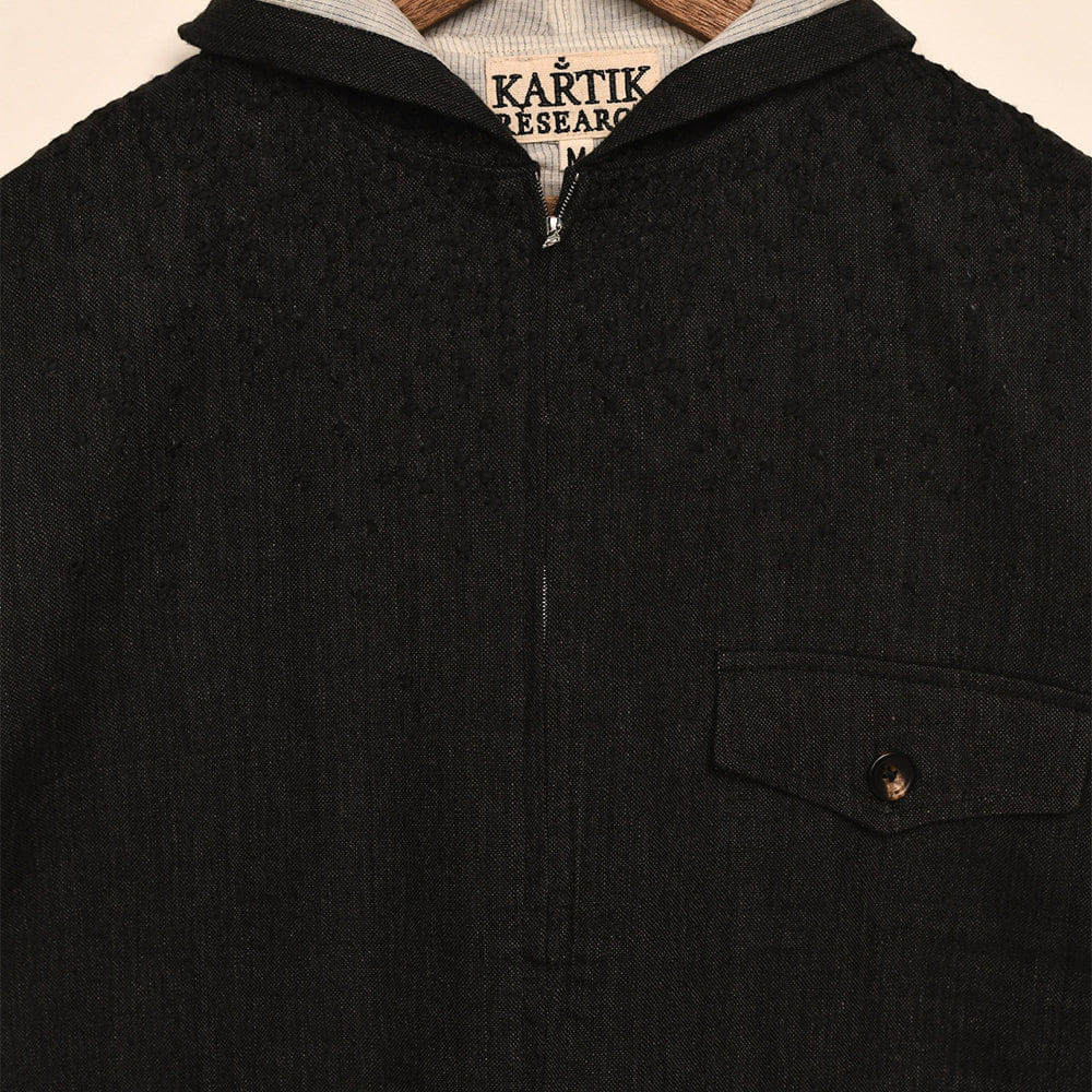 Kartik Research Zip Hoodie - Charcoal
