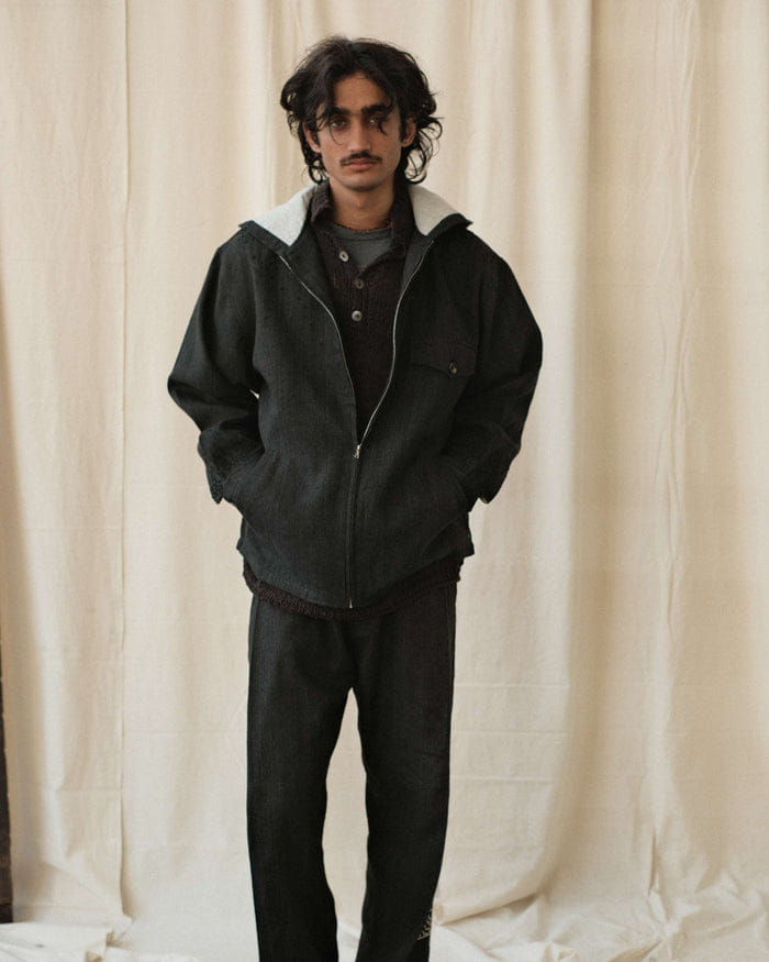 Kartik Research Zip Hoodie - Charcoal