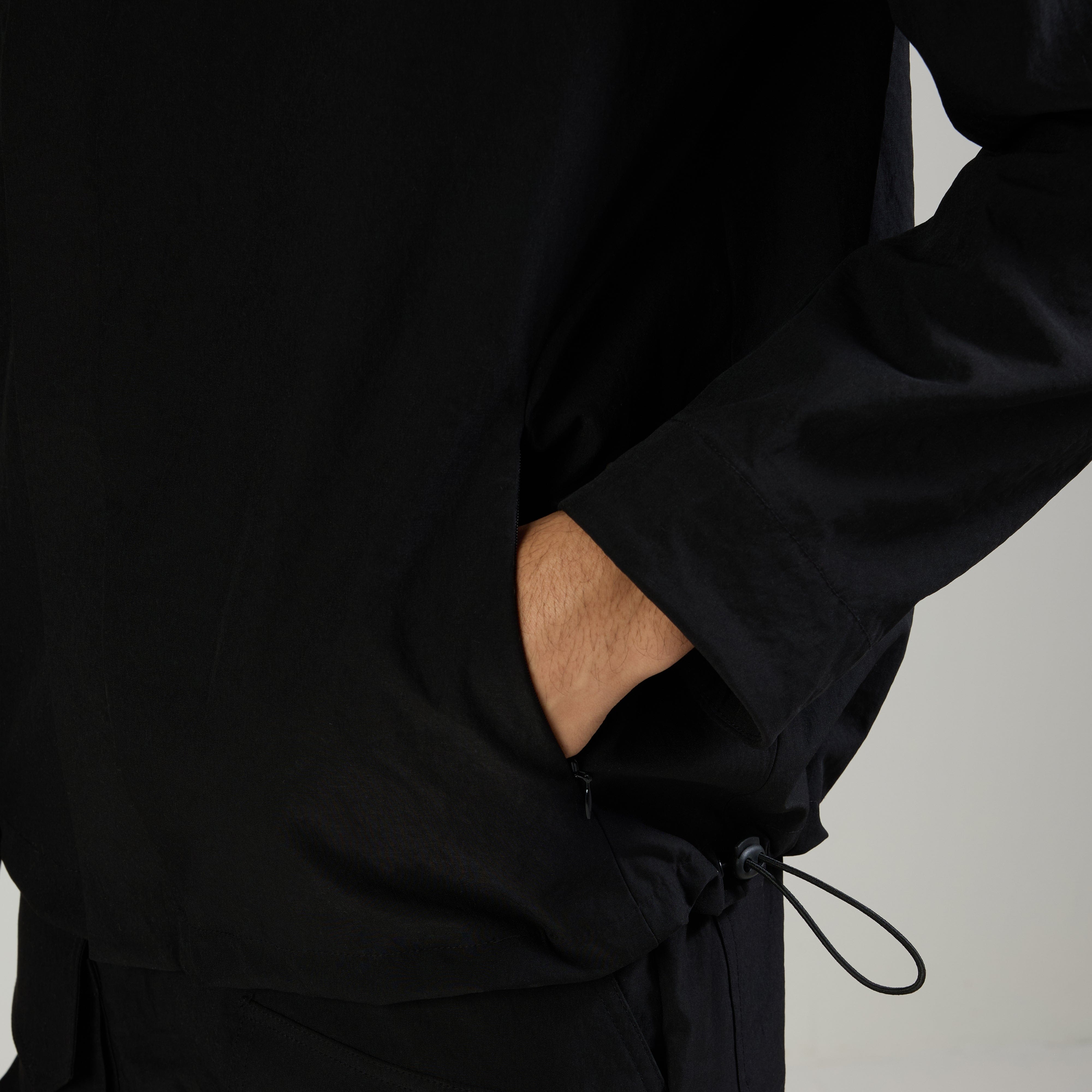 Warping Theories TECHNICAL JACKET - BLACK