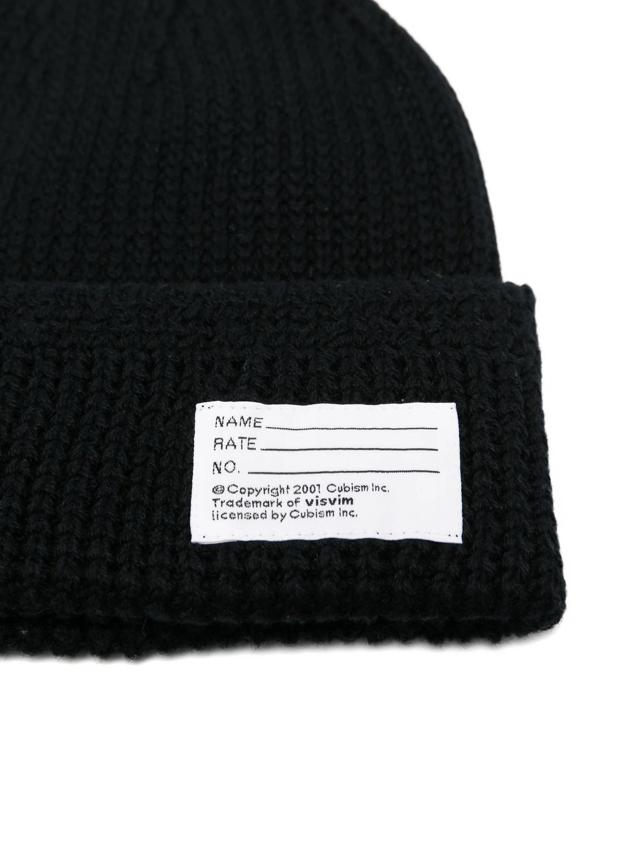 Visvim label - detail beanie