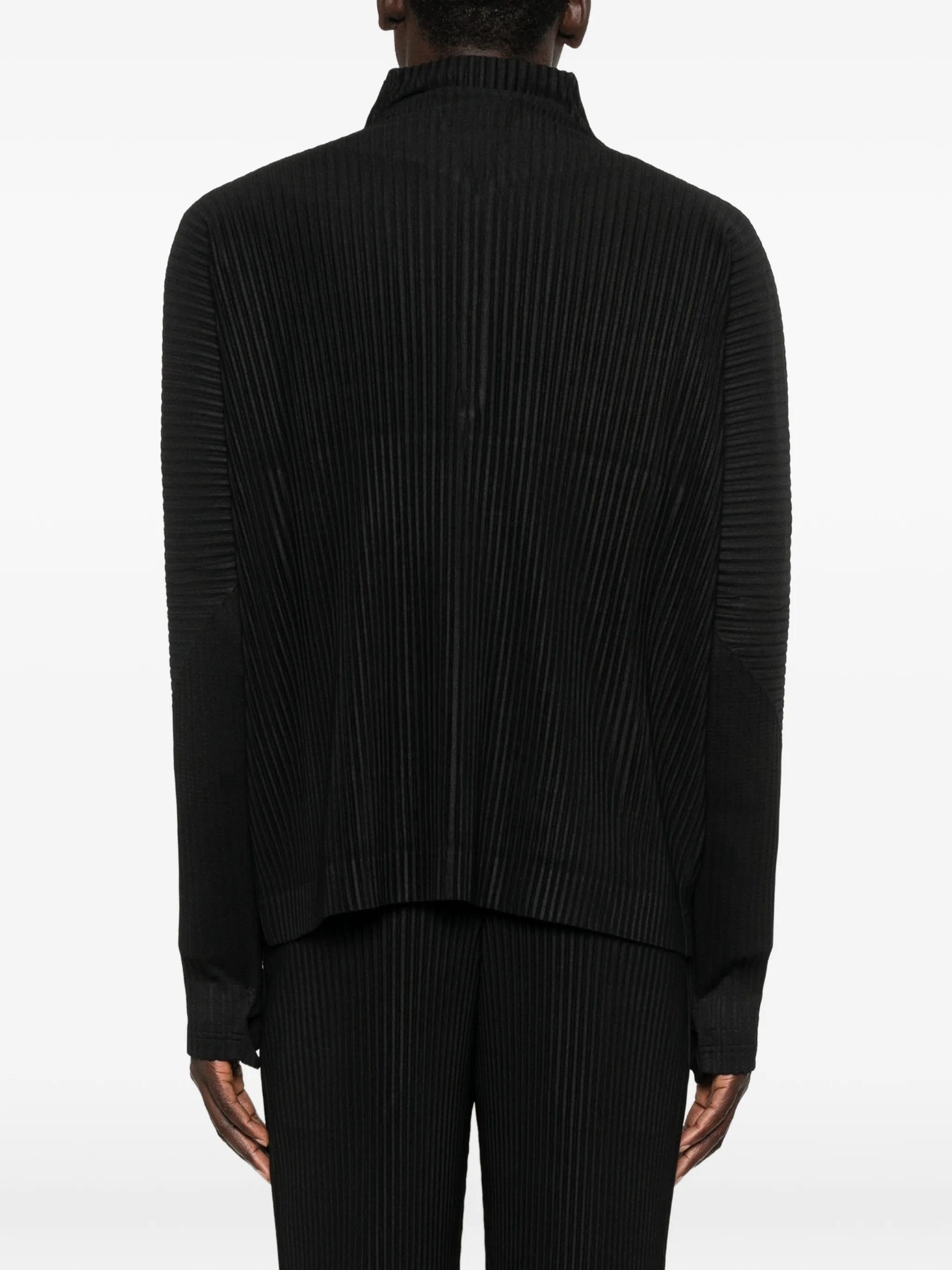 Homme Plissé Issey Miyake March pleated zip jacket