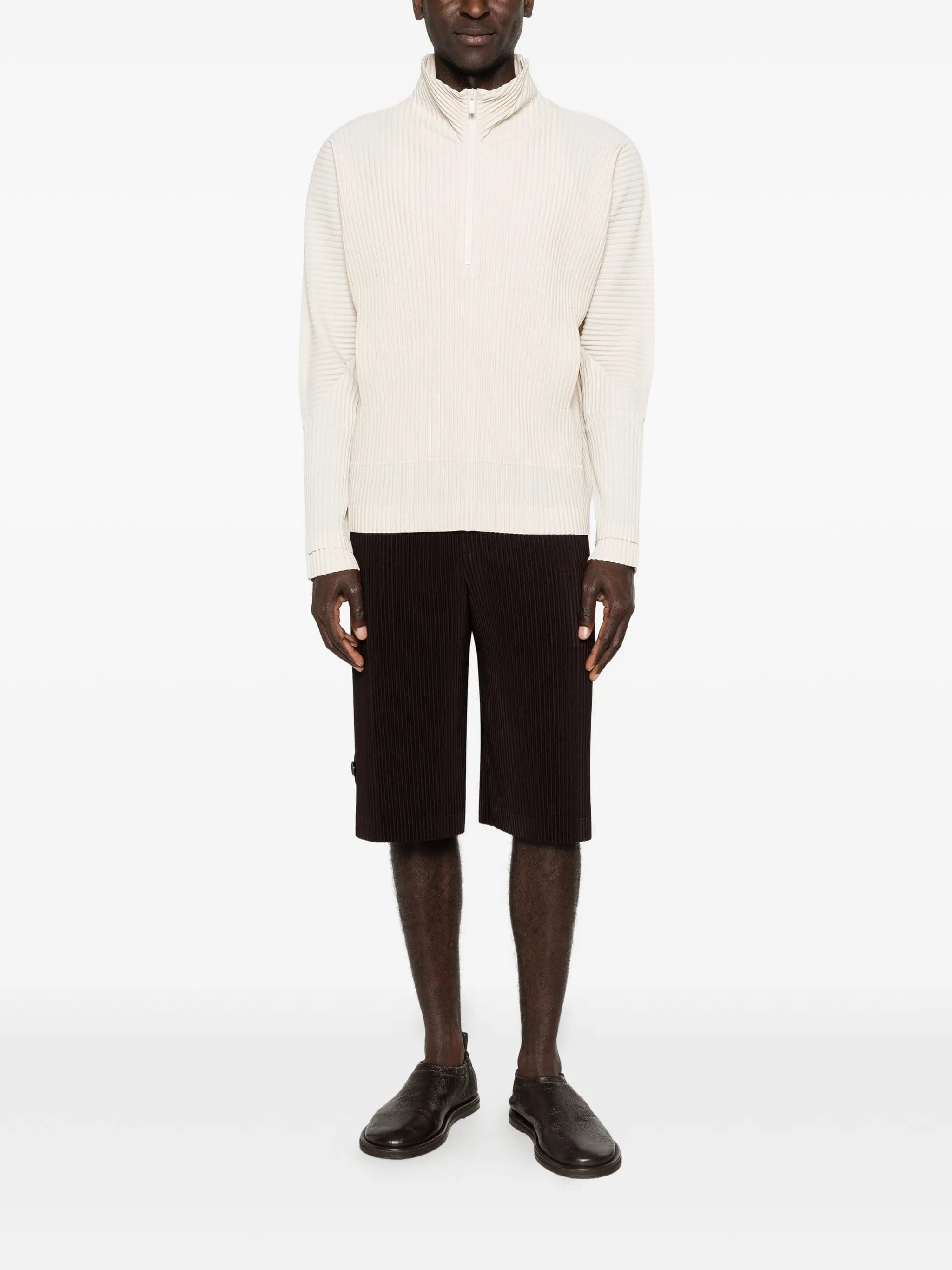 Homme Plissé Issey Miyake March pleated jacket