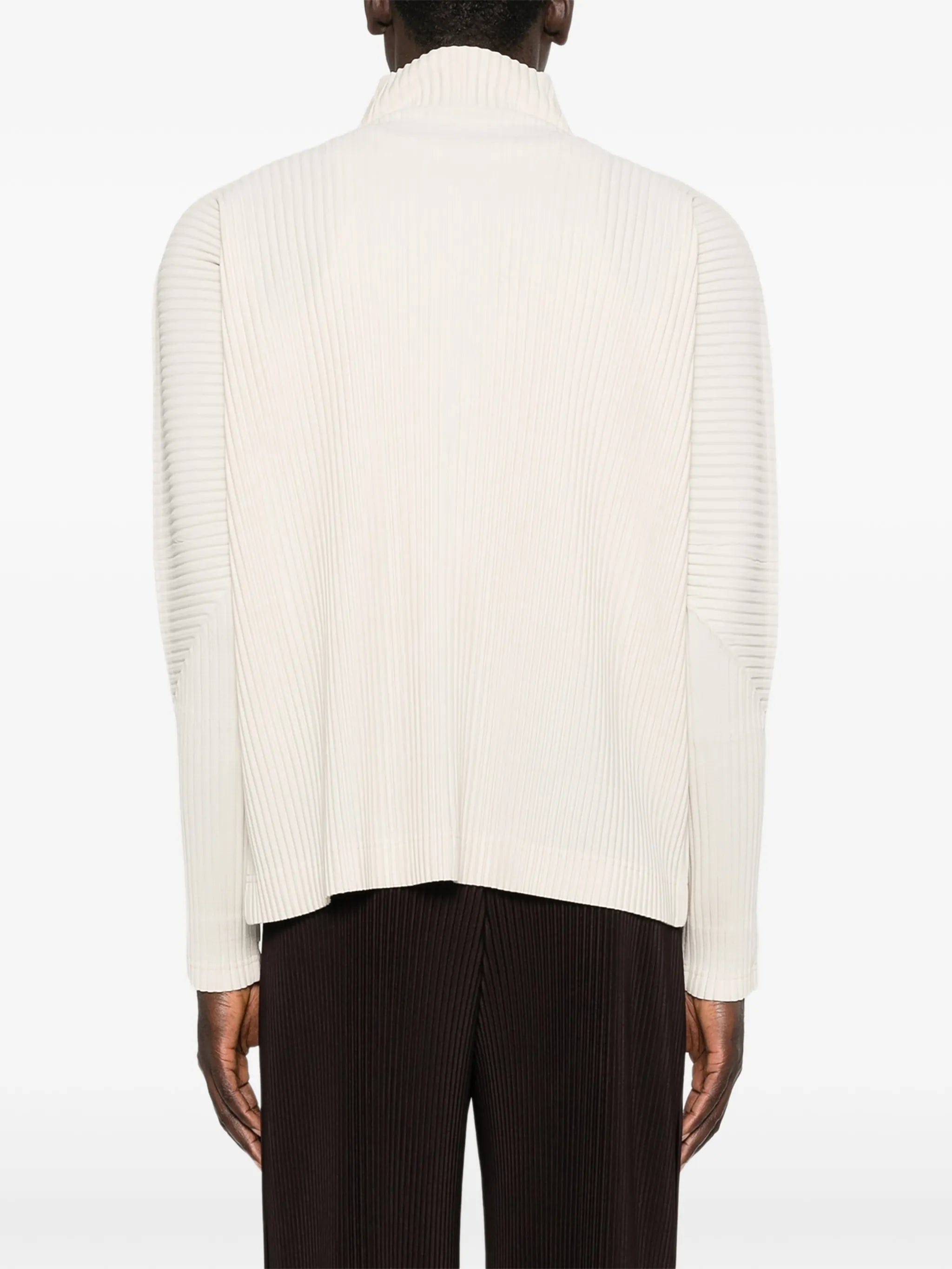 Homme Plissé Issey Miyake March pleated jacket