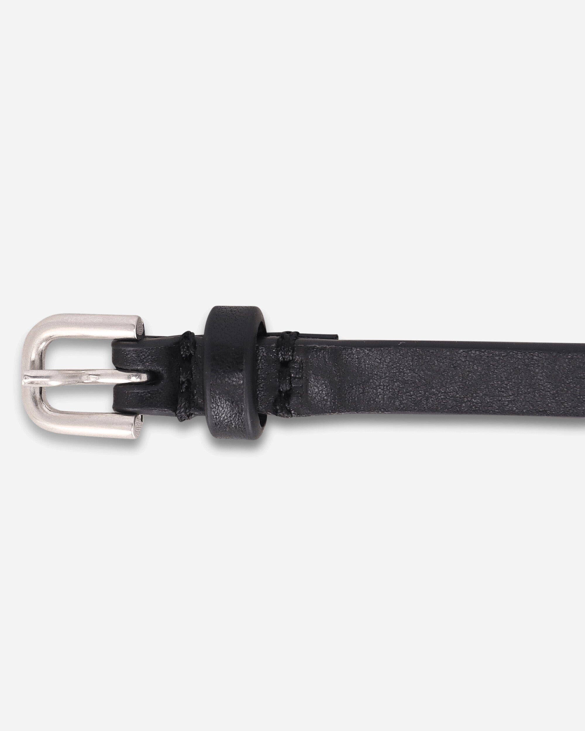 Dries Van Noten Calf Leather Belt Black