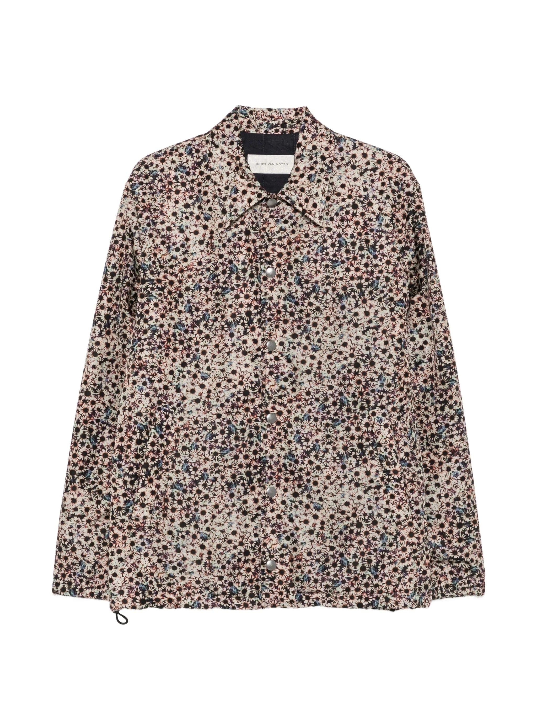 Dries Van Noten floral - print jacket