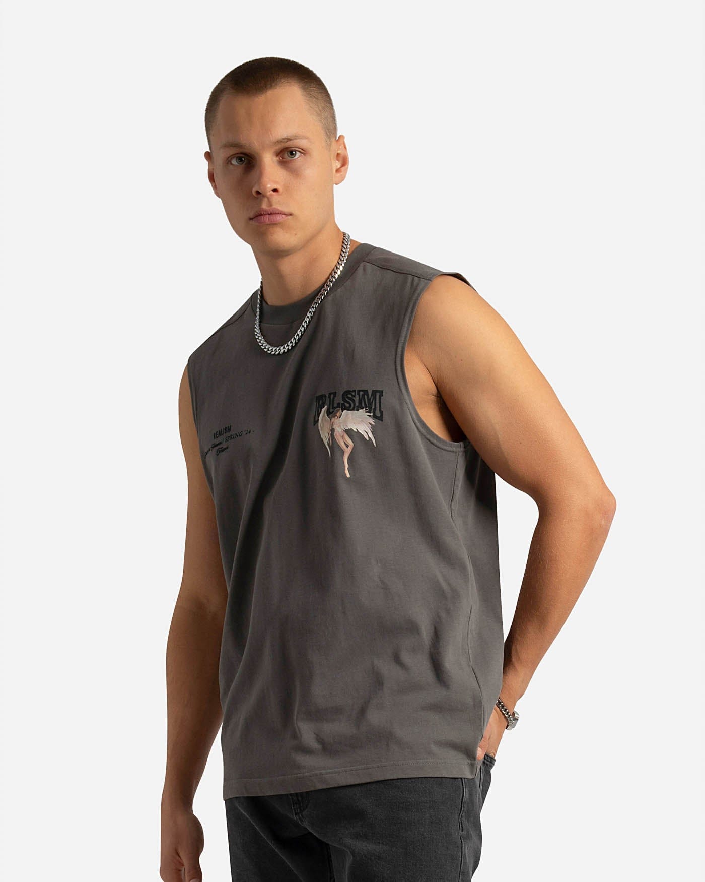 Realism SSS REALISM GUARDIAN TANK TOP GREY