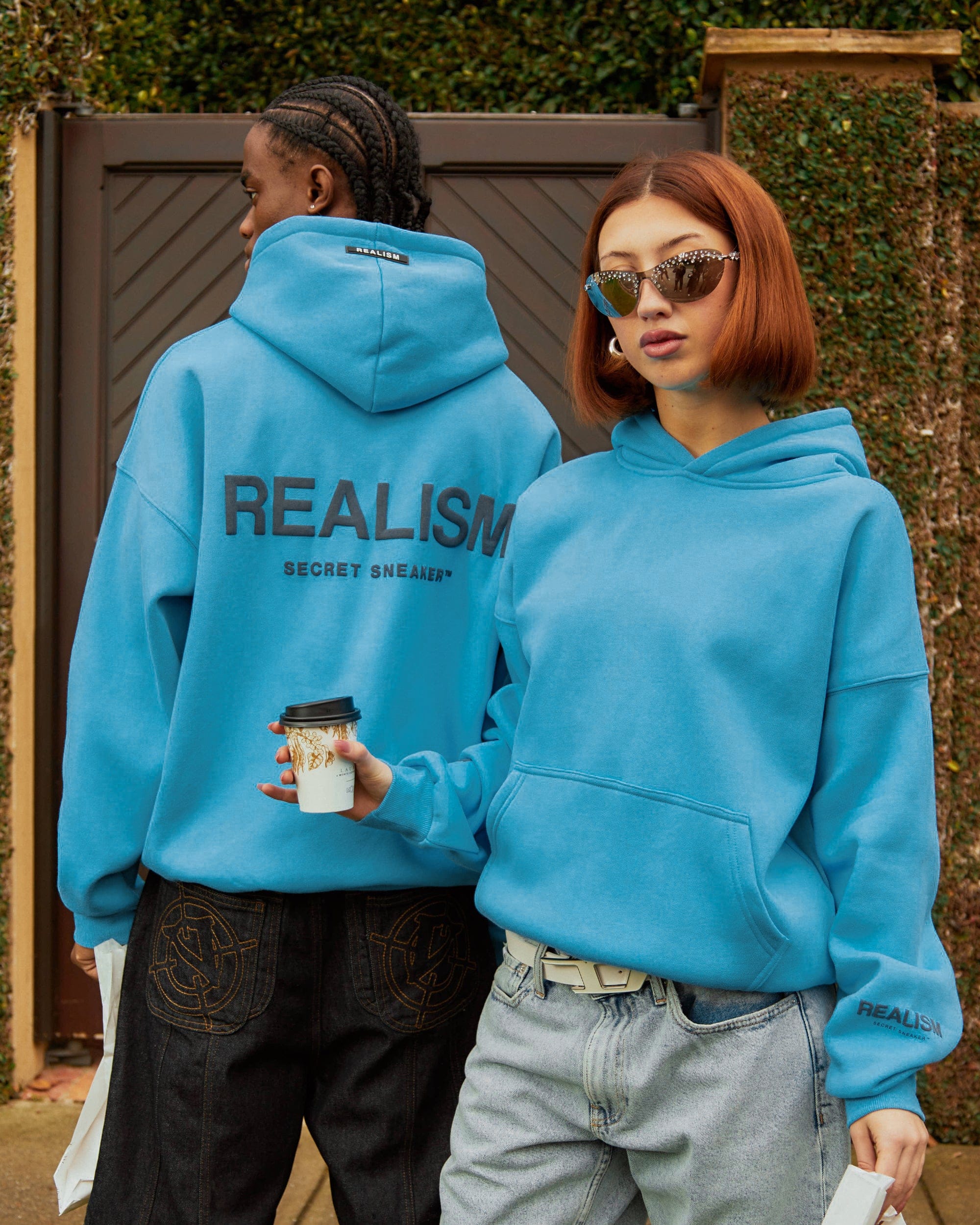 Realism SSS REALISM COURT BOXY HOODIE UNC