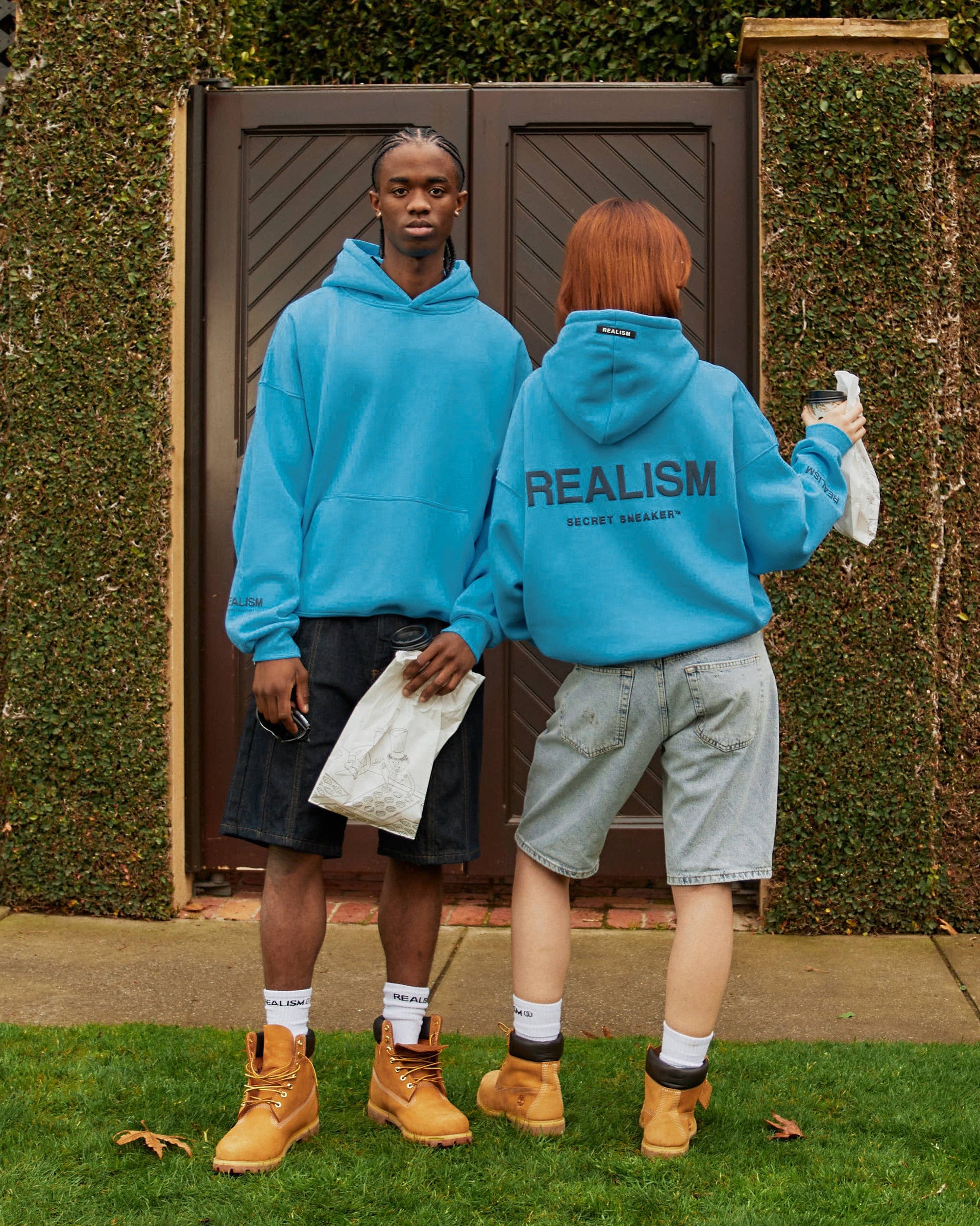 Realism SSS REALISM COURT BOXY HOODIE UNC