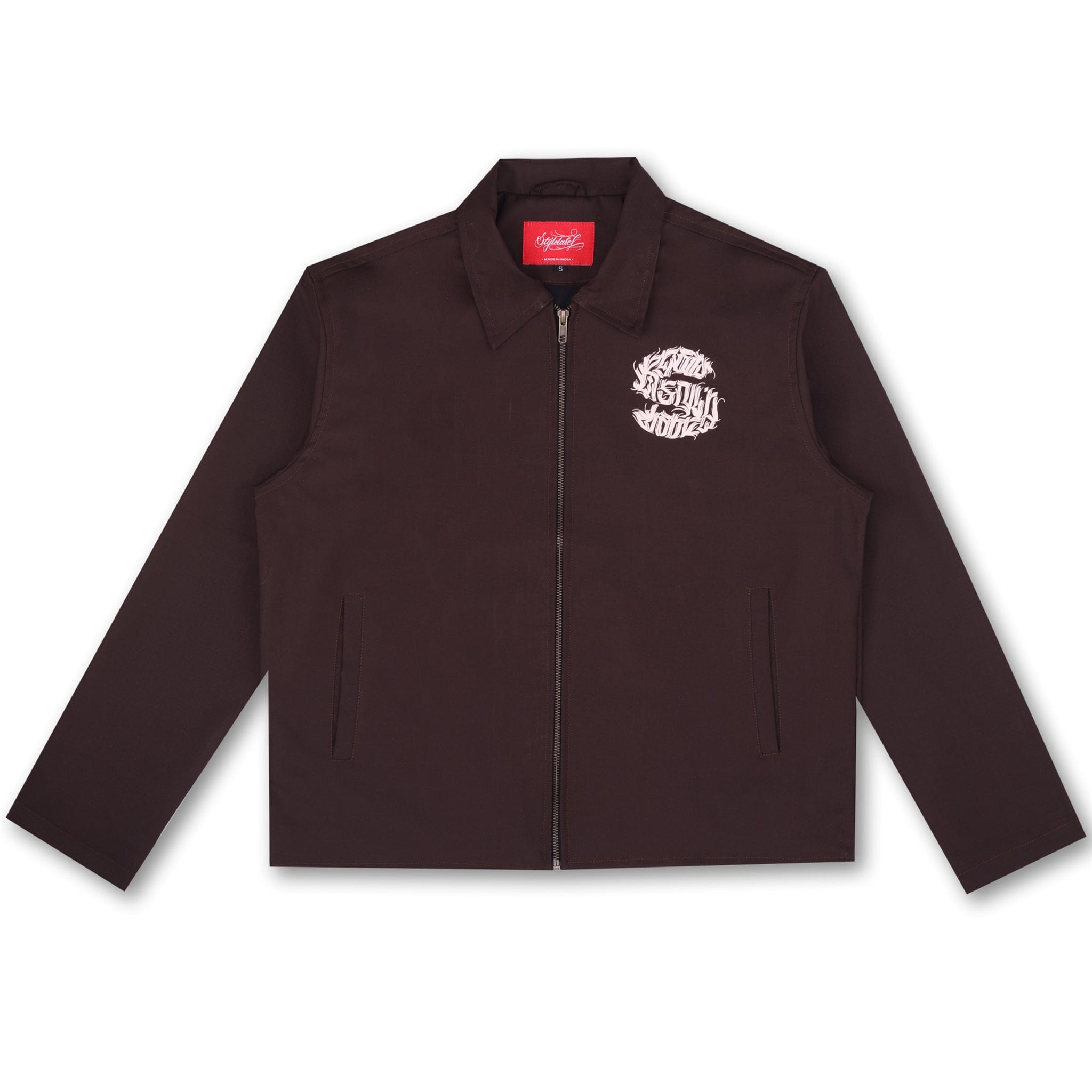 Styl-O Label S LOGO JACKET (BROWN)