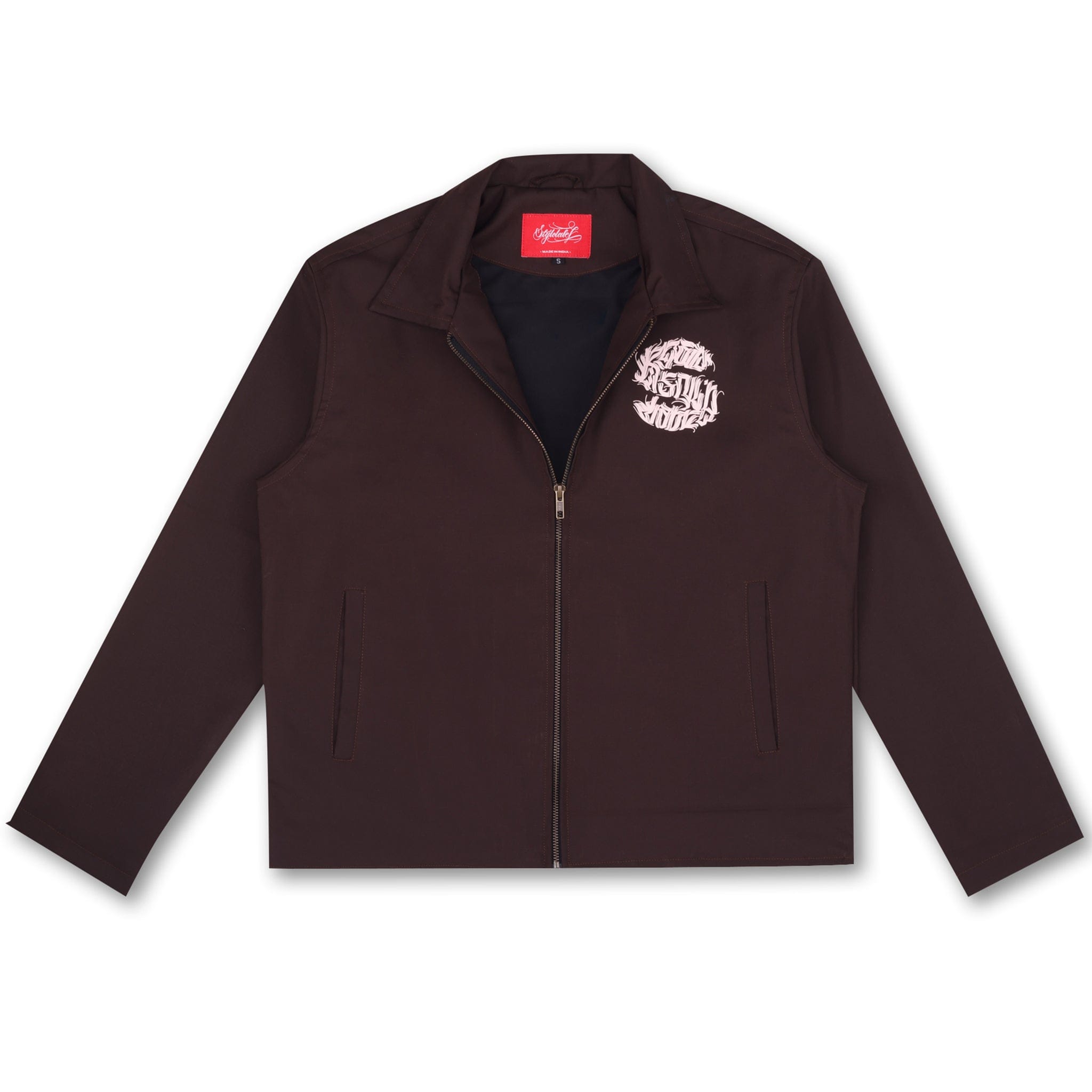 Styl-O Label S LOGO JACKET (BROWN)