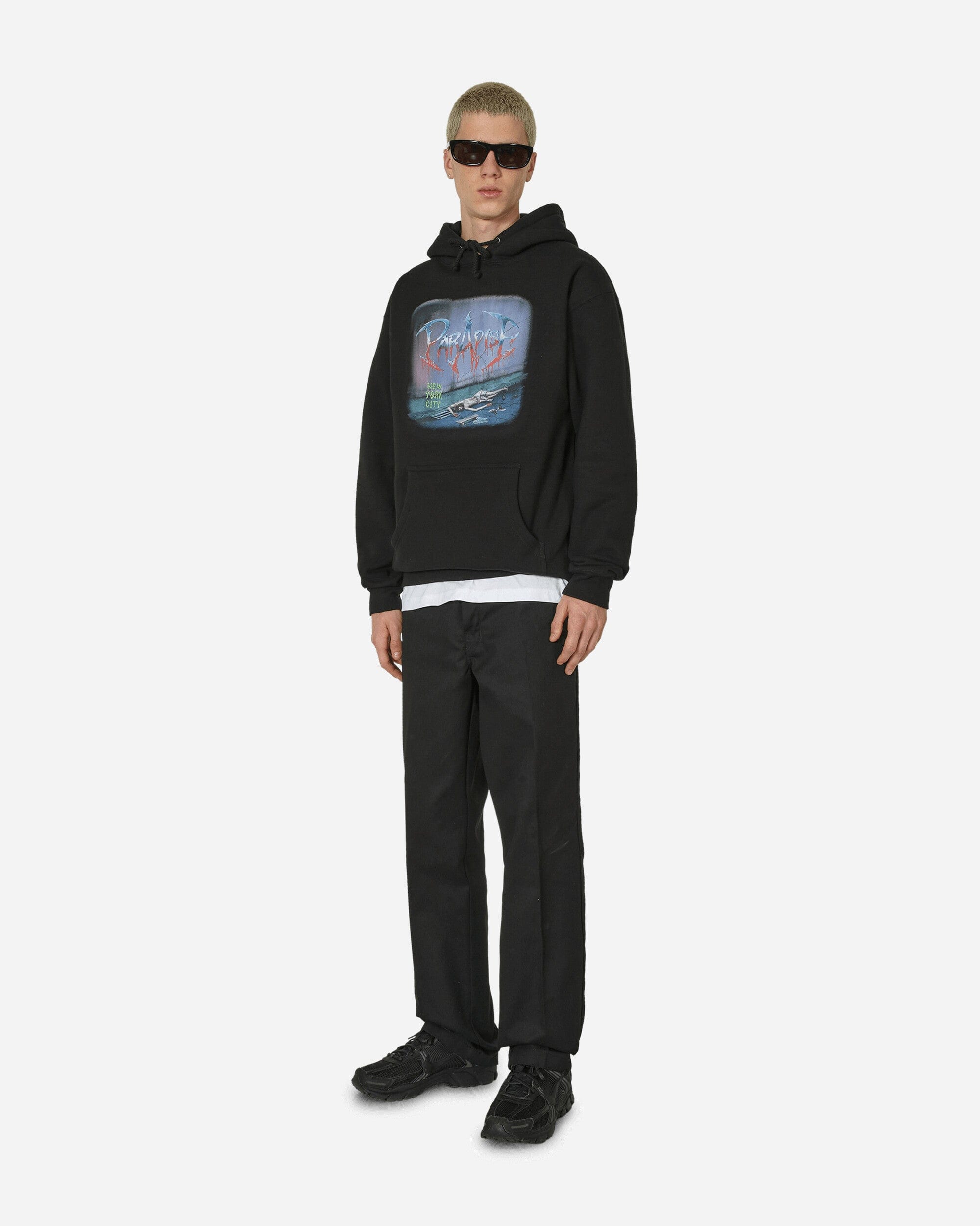 Paradis3 Obituary Hoodie Black