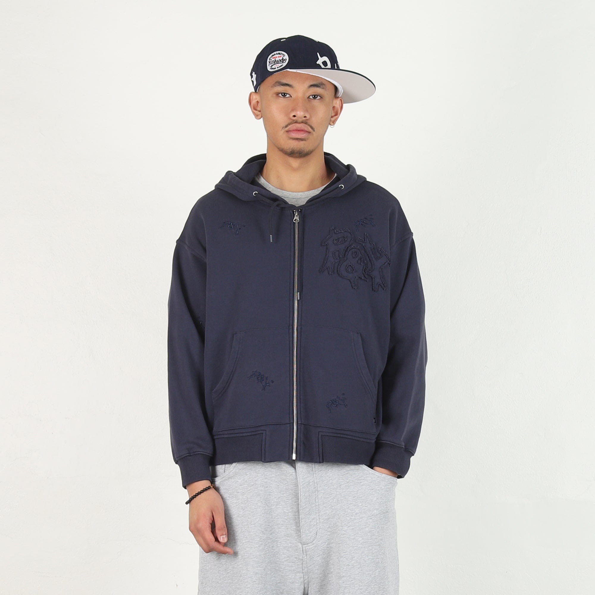 Punkandyo AOE Hoodie - Navy