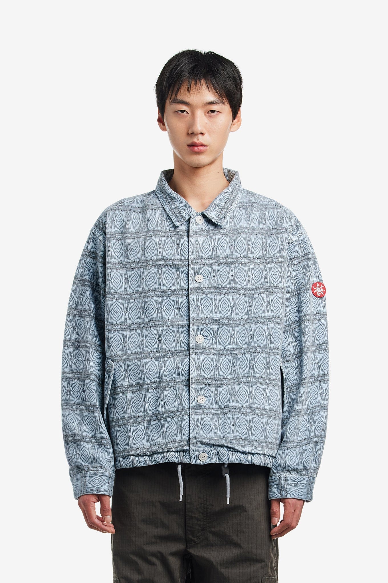 CAV EMPT OVERDYE FK PATTERN BUTTON JACKET