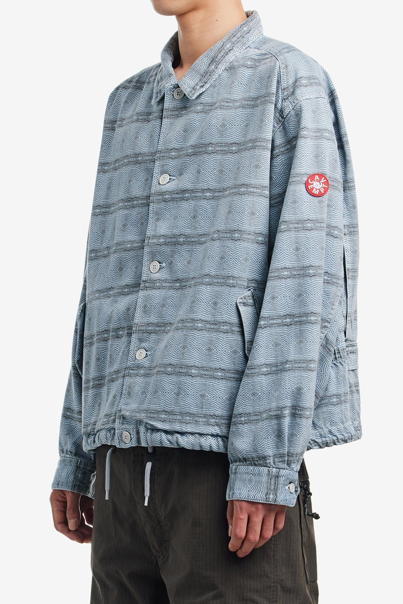 CAV EMPT OVERDYE FK PATTERN BUTTON JACKET
