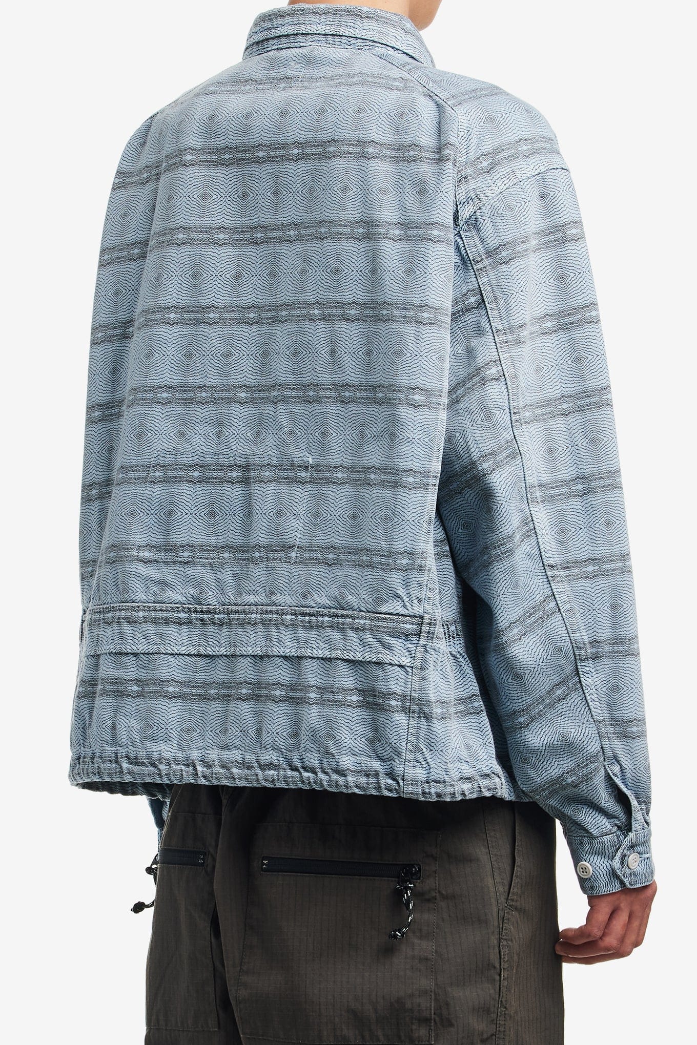 CAV EMPT OVERDYE FK PATTERN BUTTON JACKET