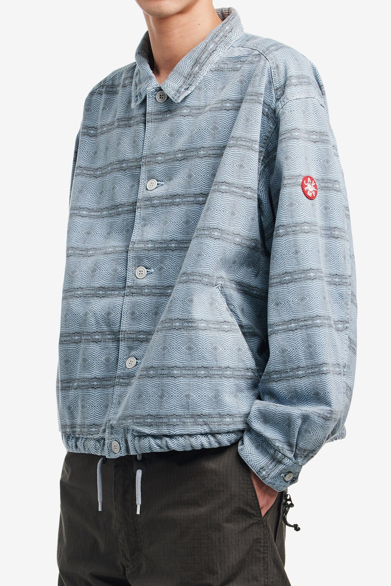 CAV EMPT OVERDYE FK PATTERN BUTTON JACKET