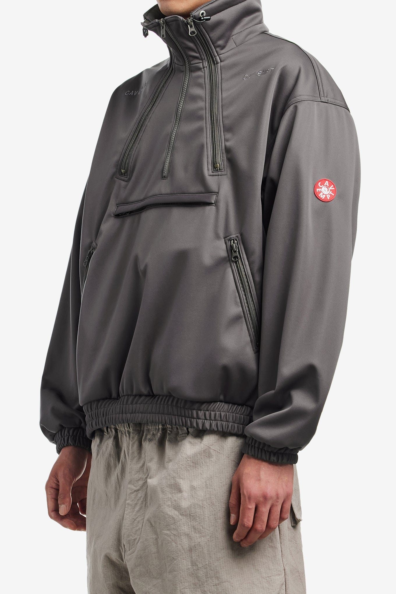 CAV EMPT FLEECE BACK HALF ZIP