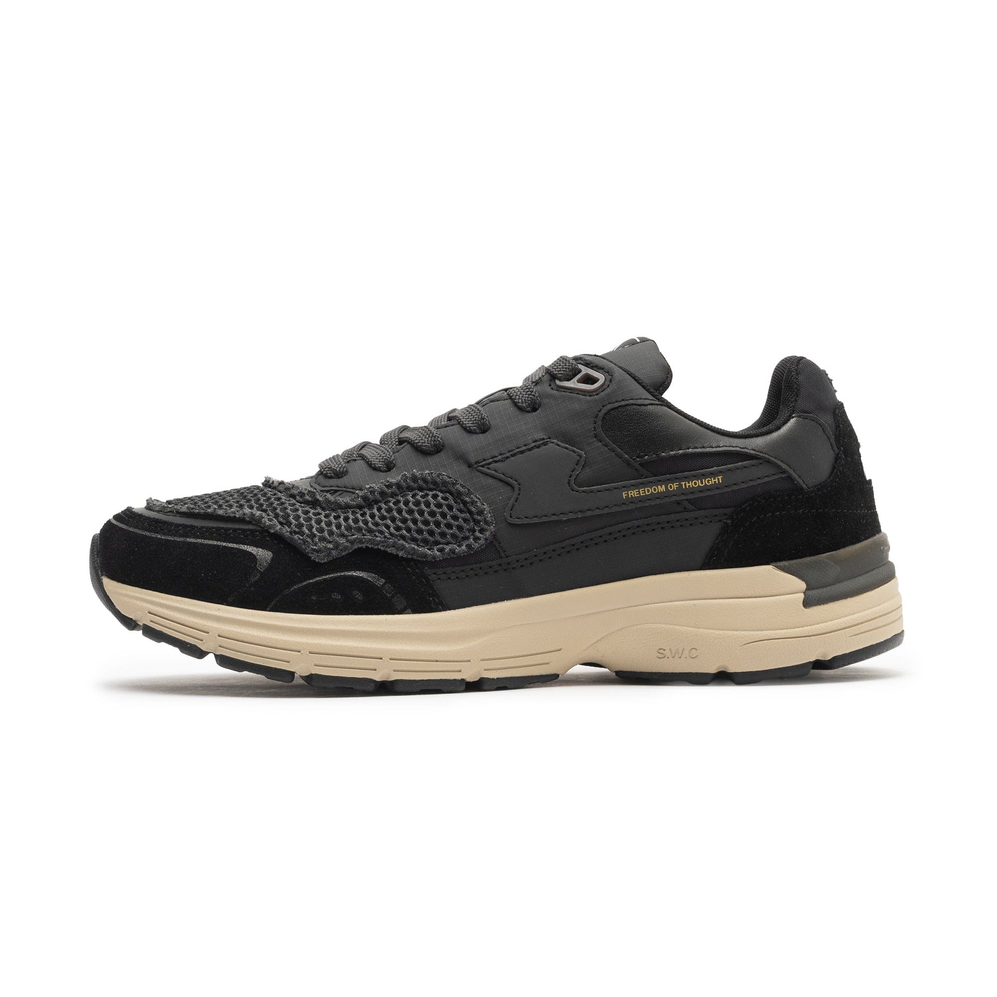 Stepney Workers Club AMIEL II S - STRIKE MESH OVERLAY BLACK YP07016