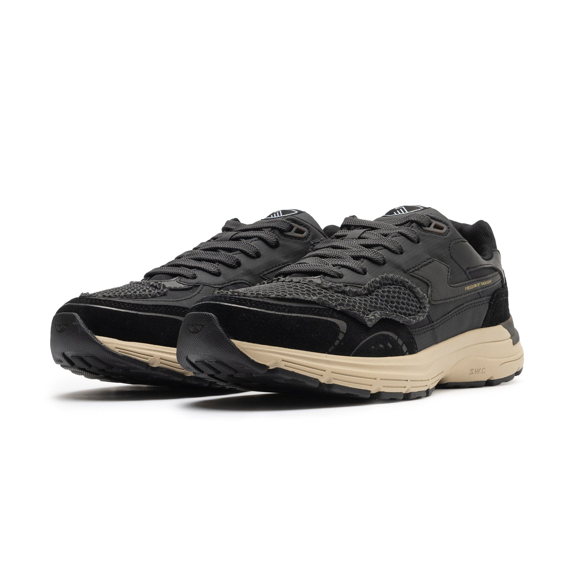 Stepney Workers Club AMIEL II S - STRIKE MESH OVERLAY BLACK YP07016