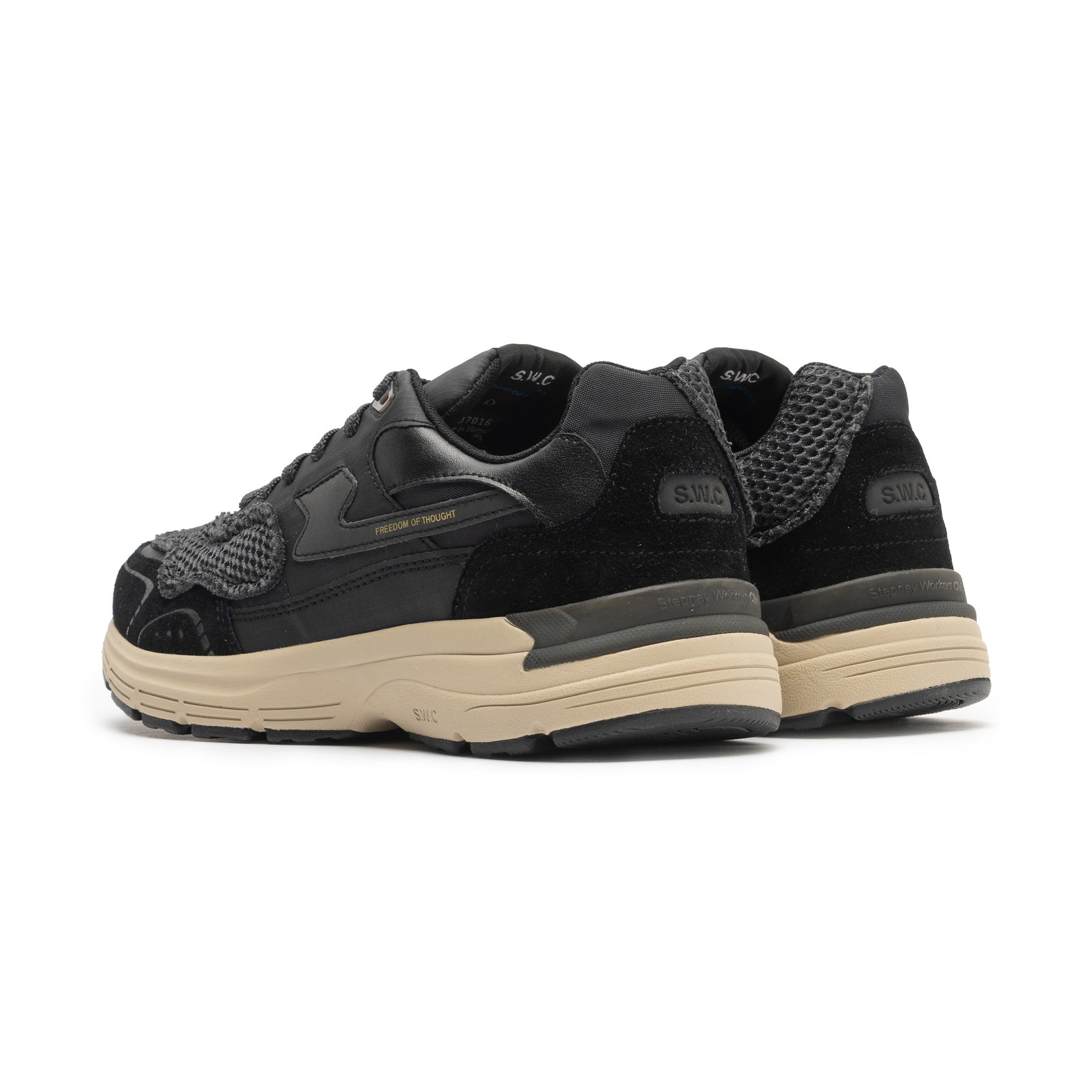 Stepney Workers Club AMIEL II S - STRIKE MESH OVERLAY BLACK YP07016