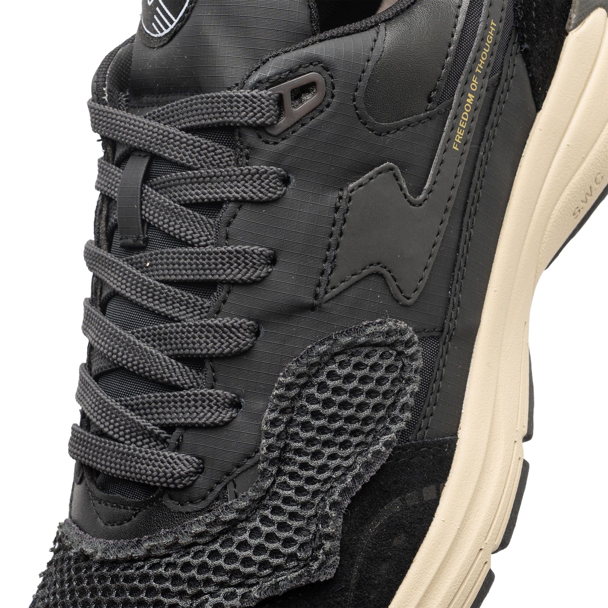 Stepney Workers Club AMIEL II S - STRIKE MESH OVERLAY BLACK YP07016