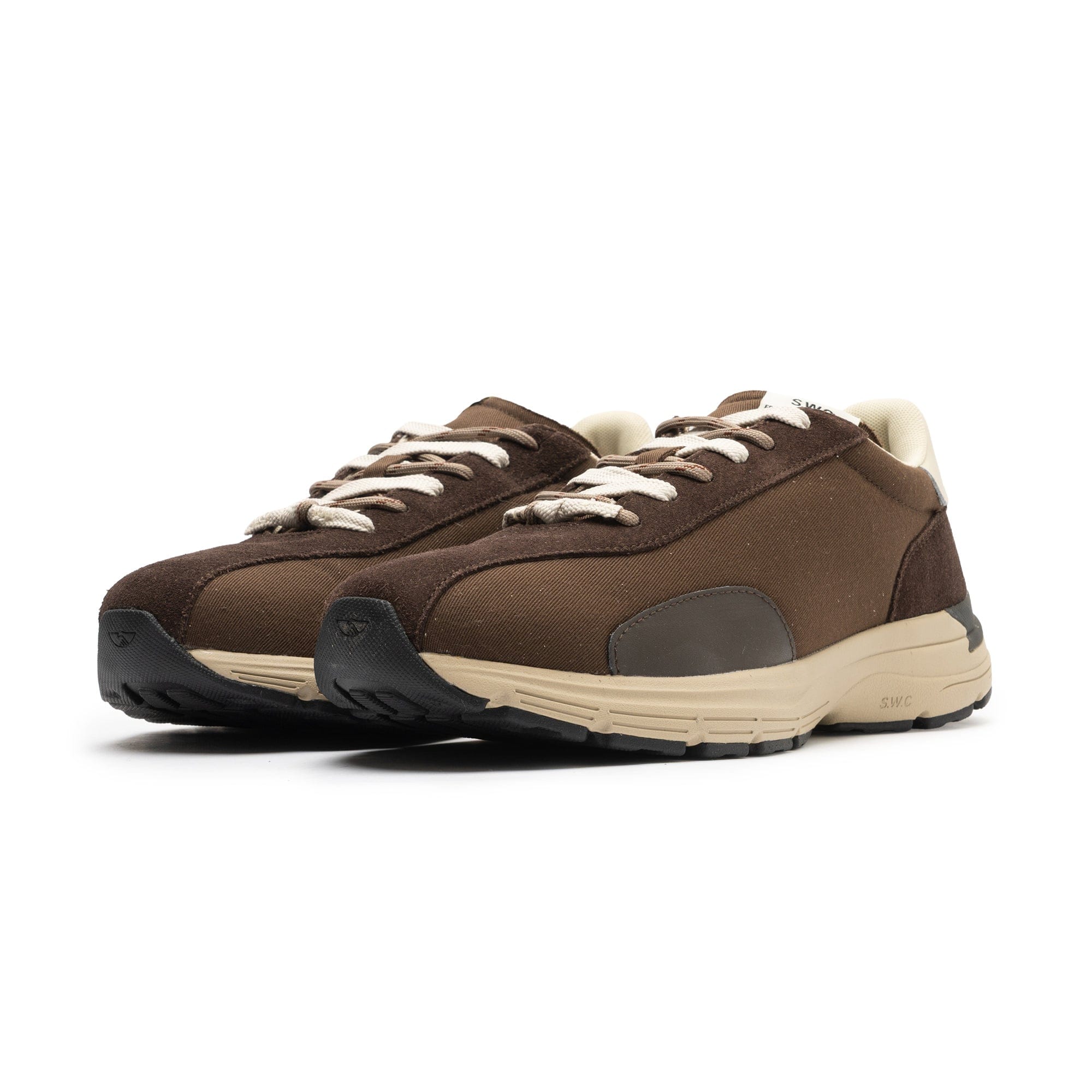 Stepney Workers Club LEGION SUEDE TWILL DK BROWN YP08215